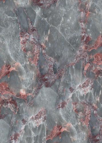 Salome (marble nền xám xanh vân đỏ đô) — đá tự nhiên Rochelle Stone