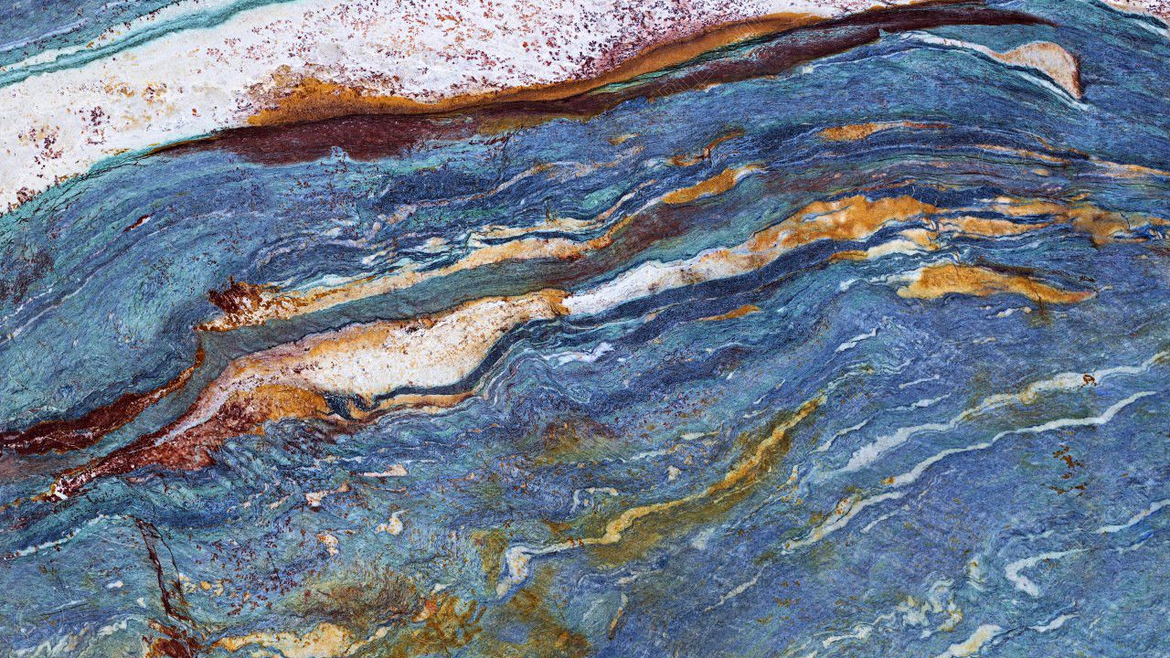Đá Van Gogh — đá granite (hoa cương), ảnh bề mặt