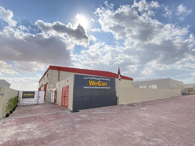 The WeCan factory in Umm Al Quwain, United Arab Emirates