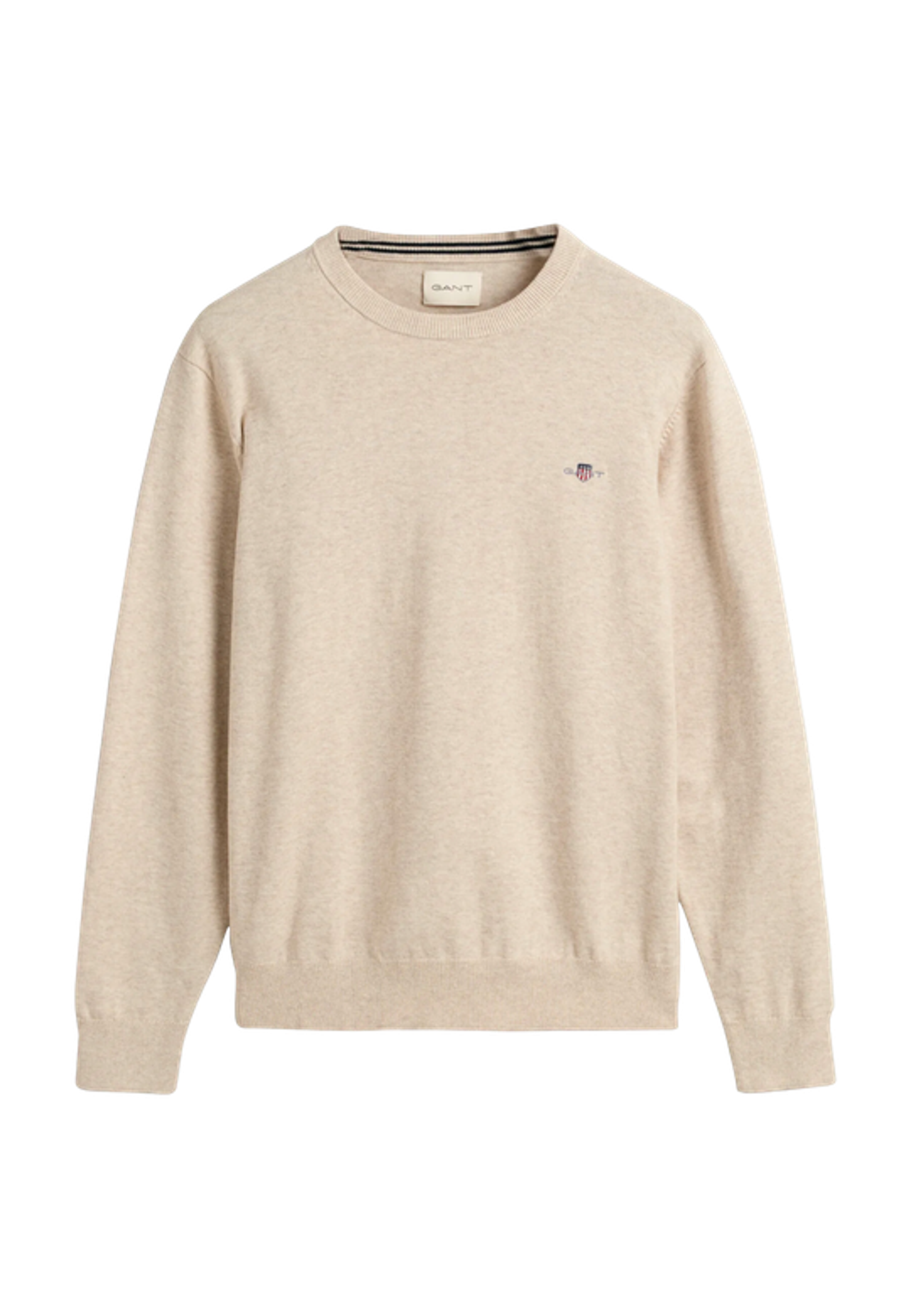 Beige striktrøje