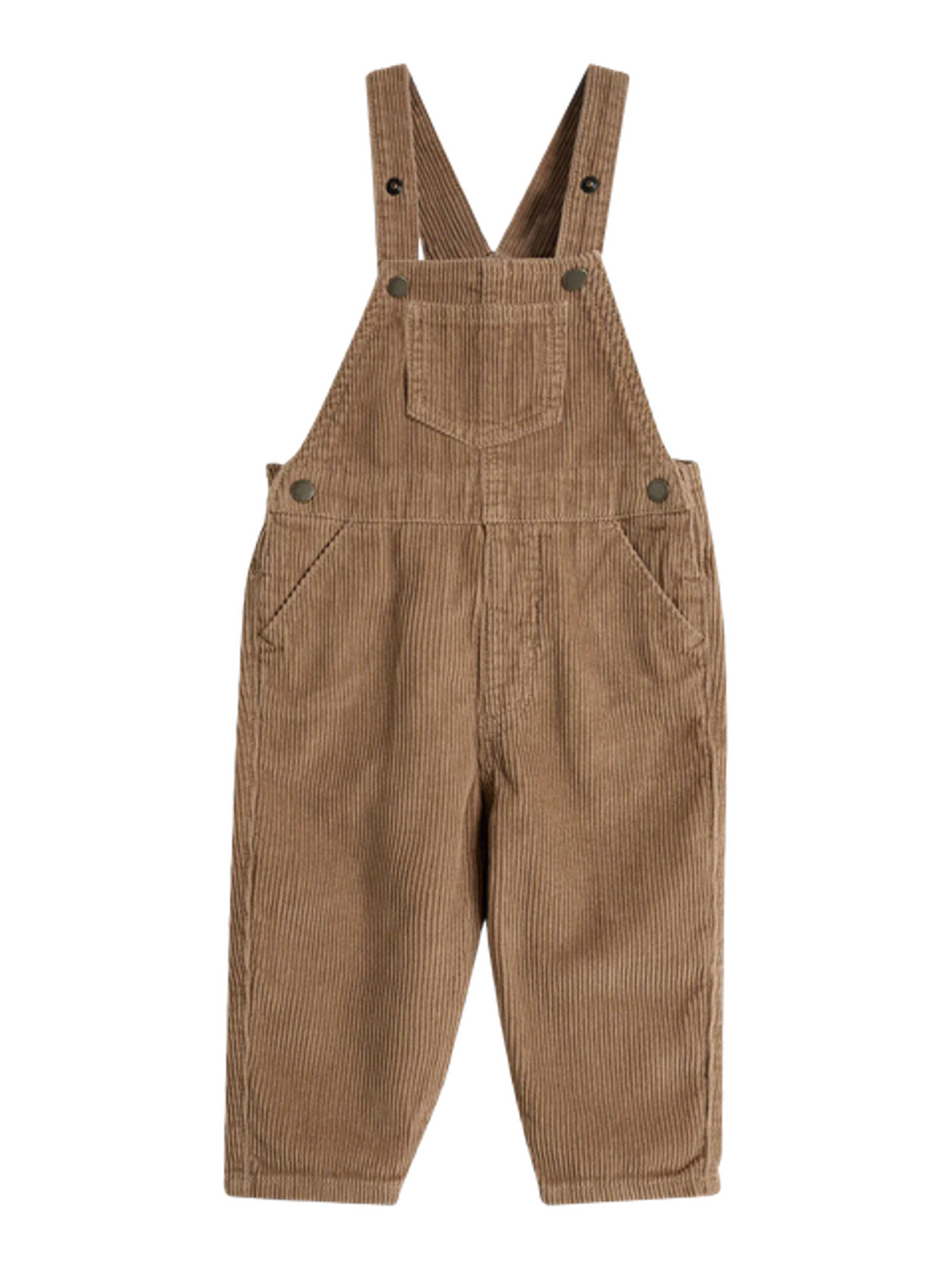 Camel fløjls-overalls