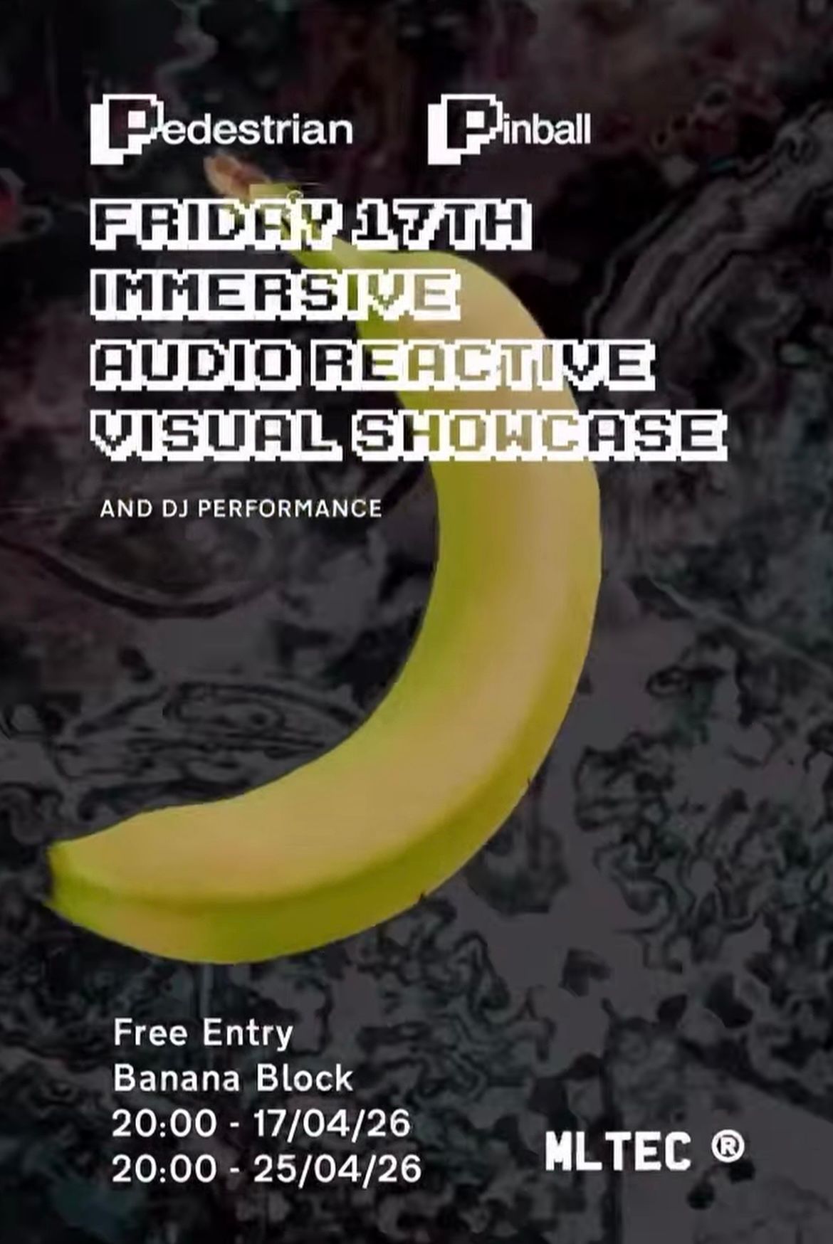 Immersive Audio Reactive Visual Showcase with Pedestrian Pinball 