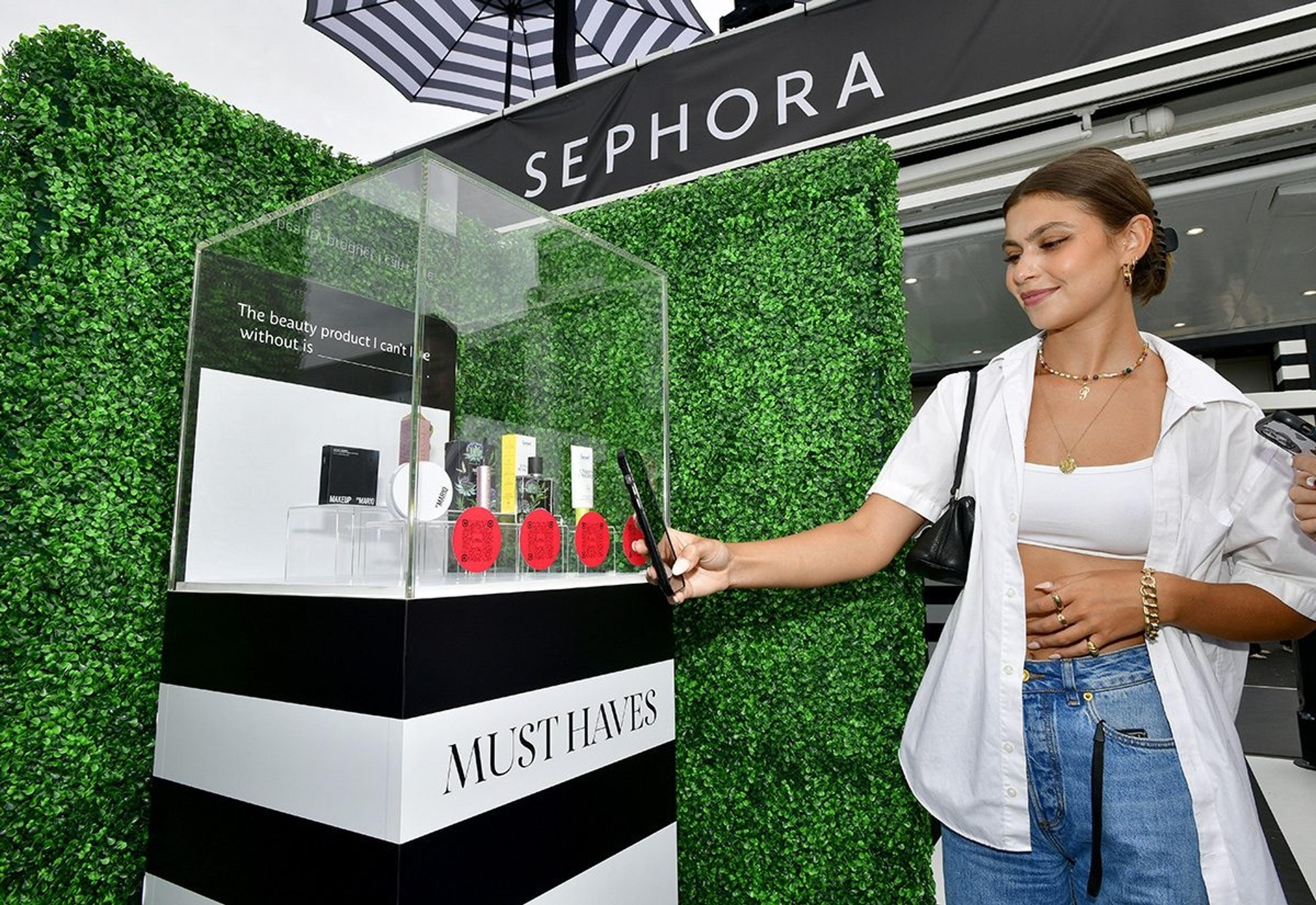 Sephora popup shop