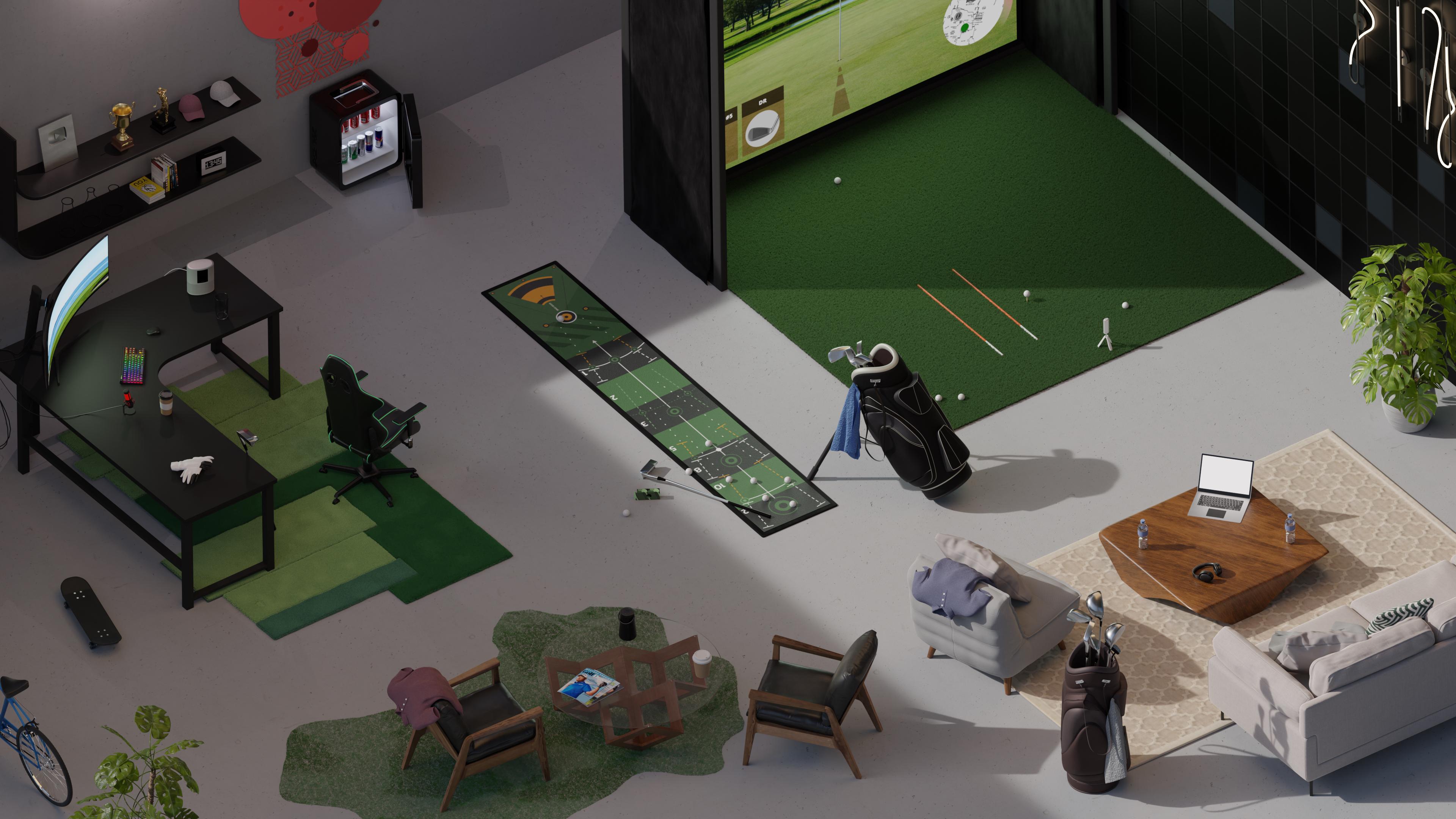 Golf Space - Inspired by Good Good Golf