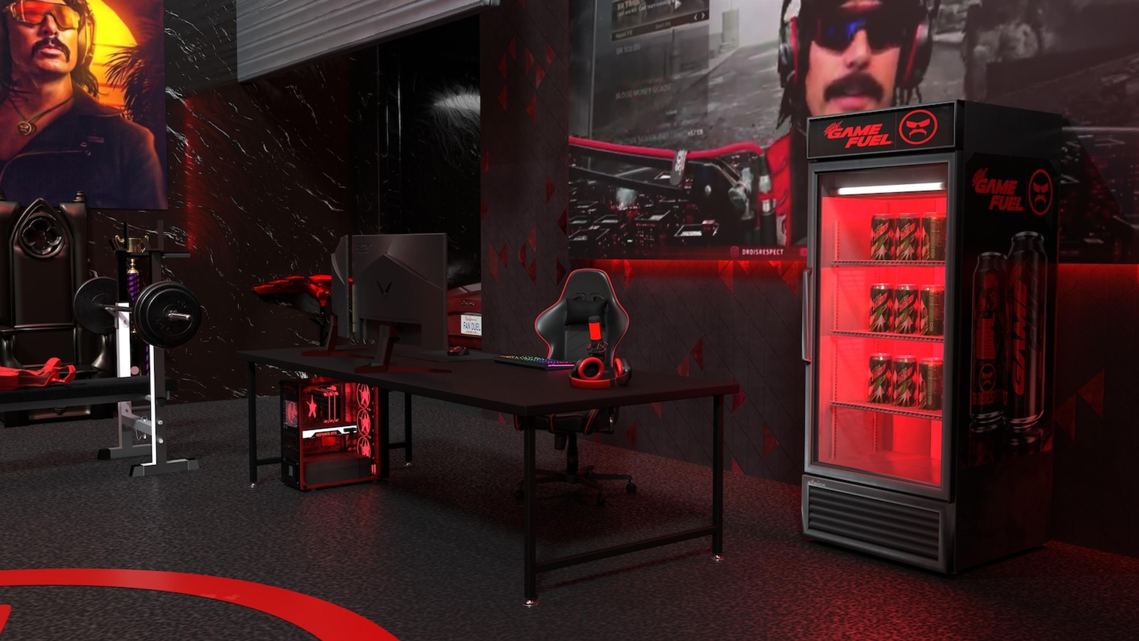 Gaming Space - Dr Disrespect Inspired