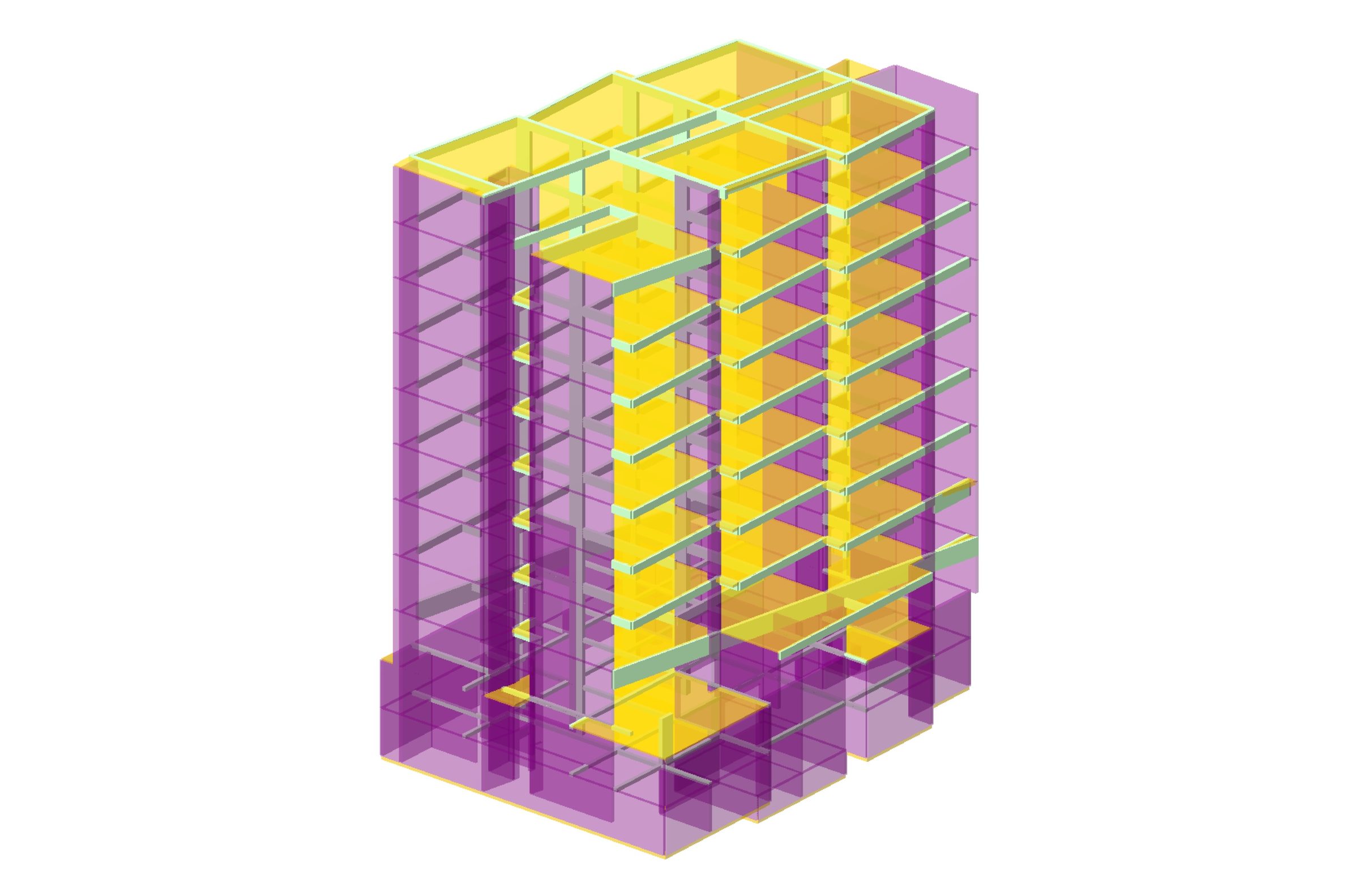 3D model konstrukcije