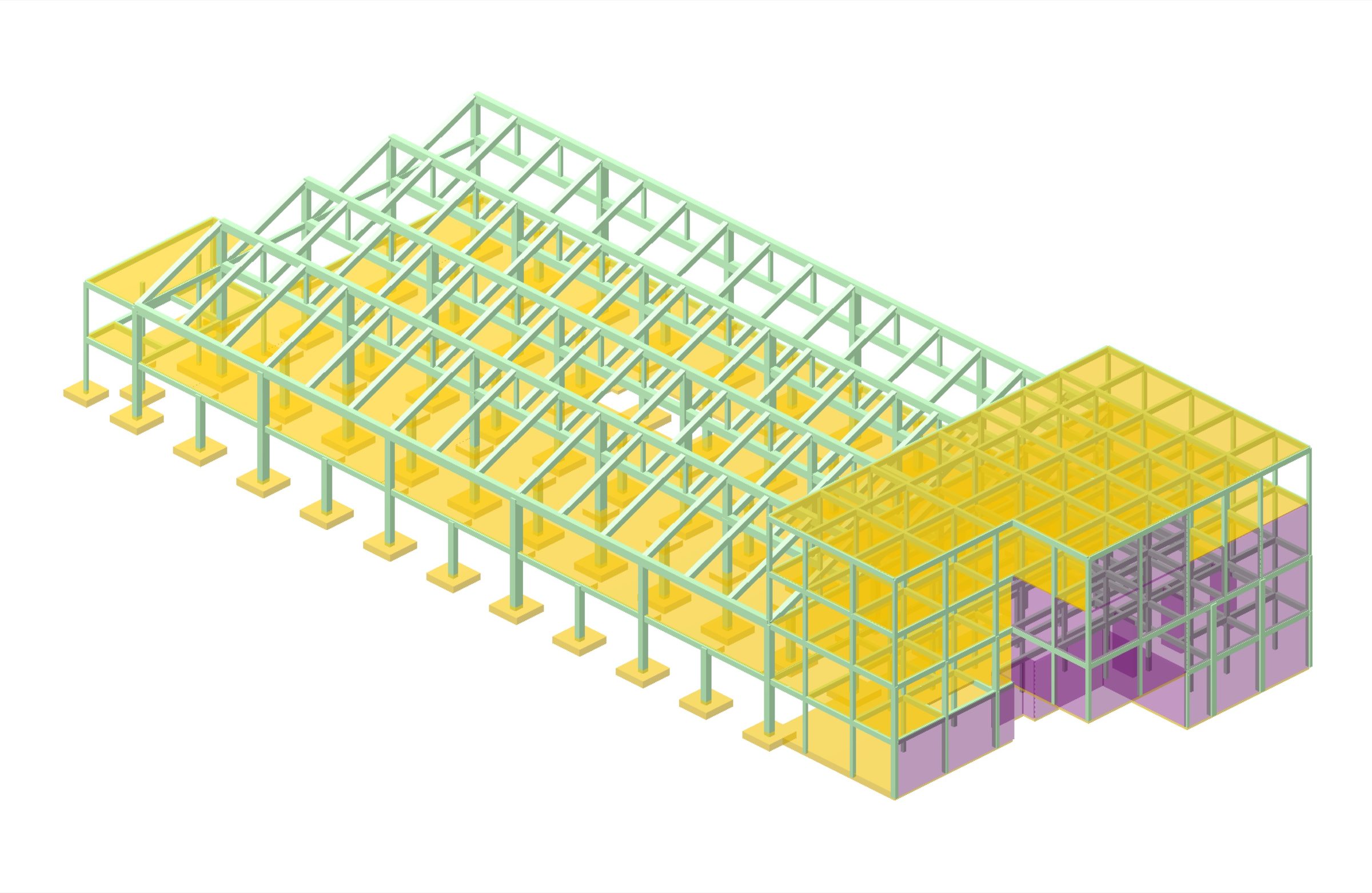 3D model konstrukcije