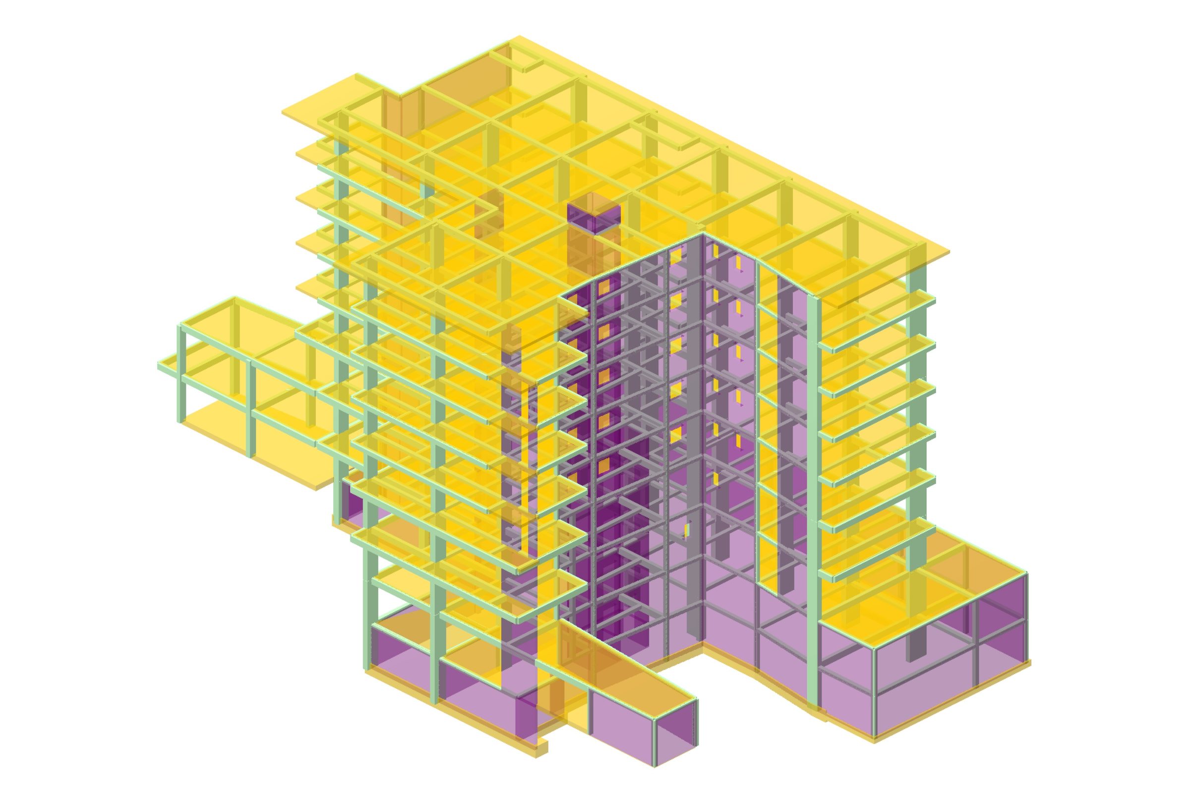 3D model konstrukcije