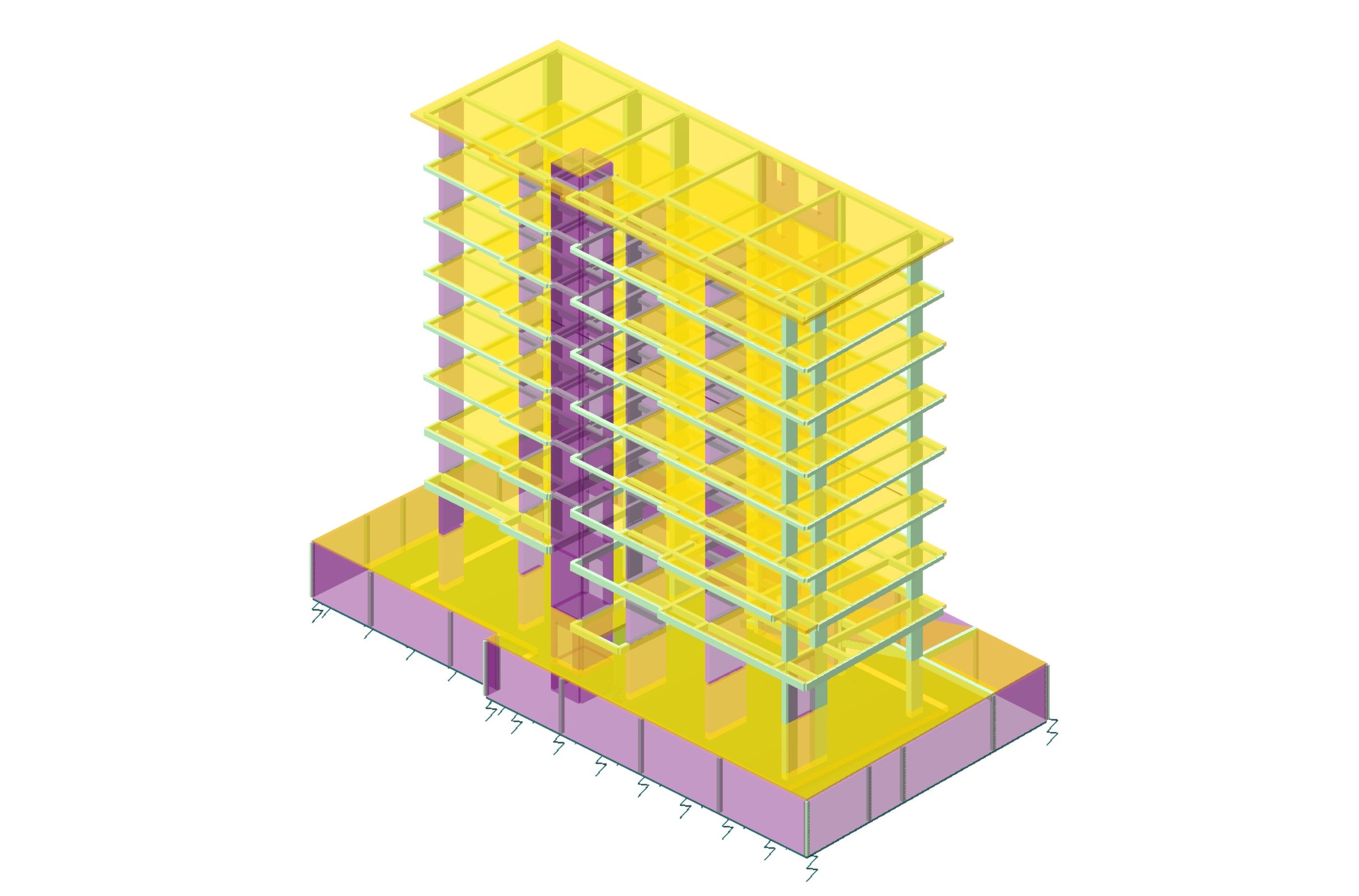 3D model konstrukcije