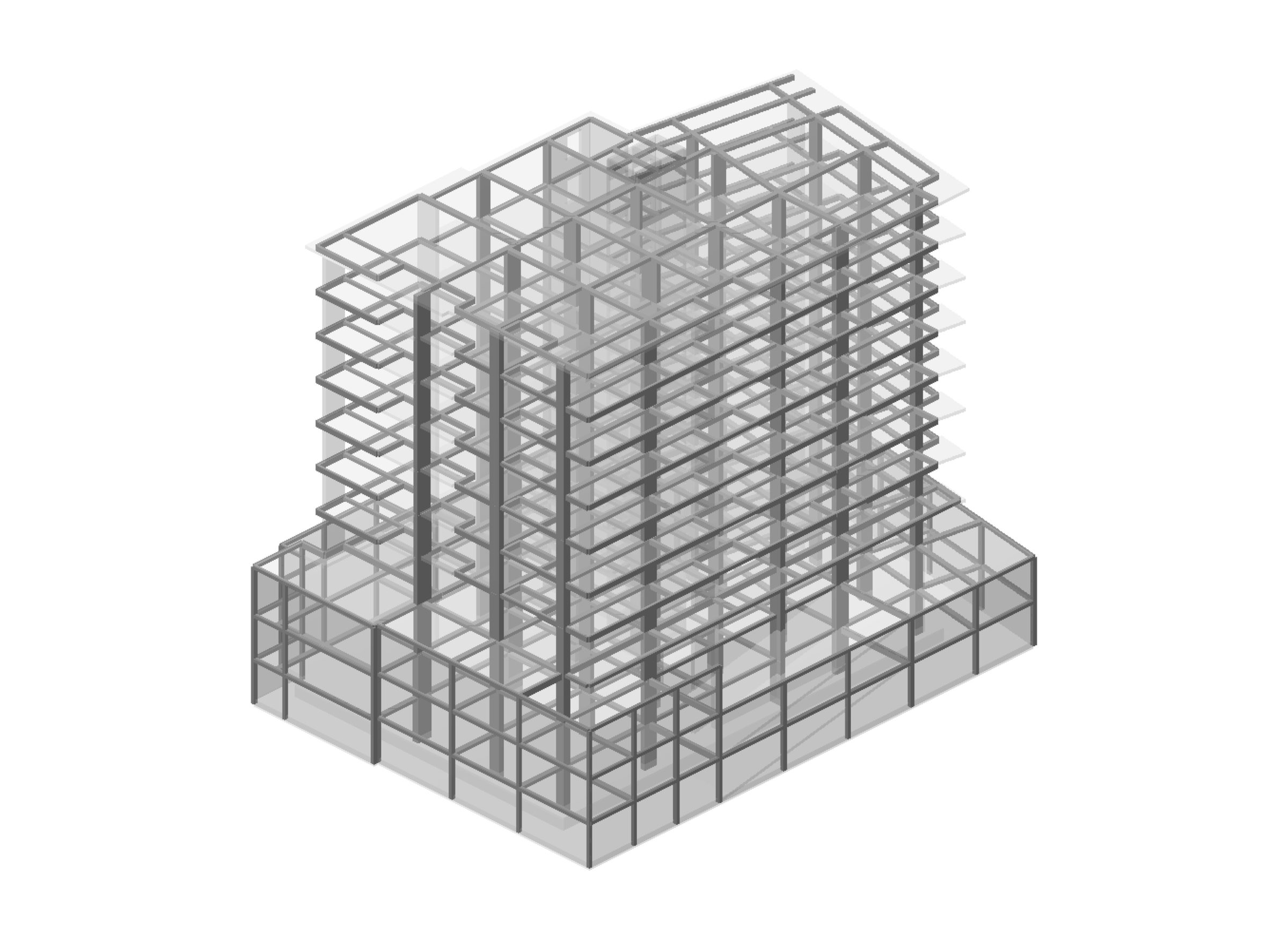 3D model konstrukcije