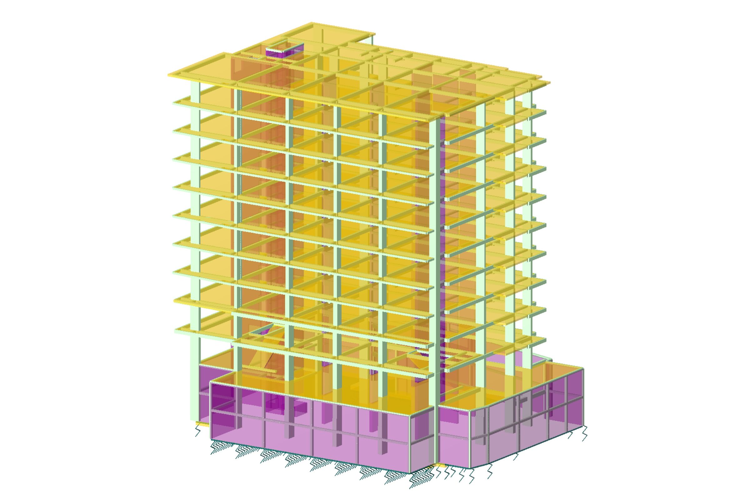 3D model konstrukcije
