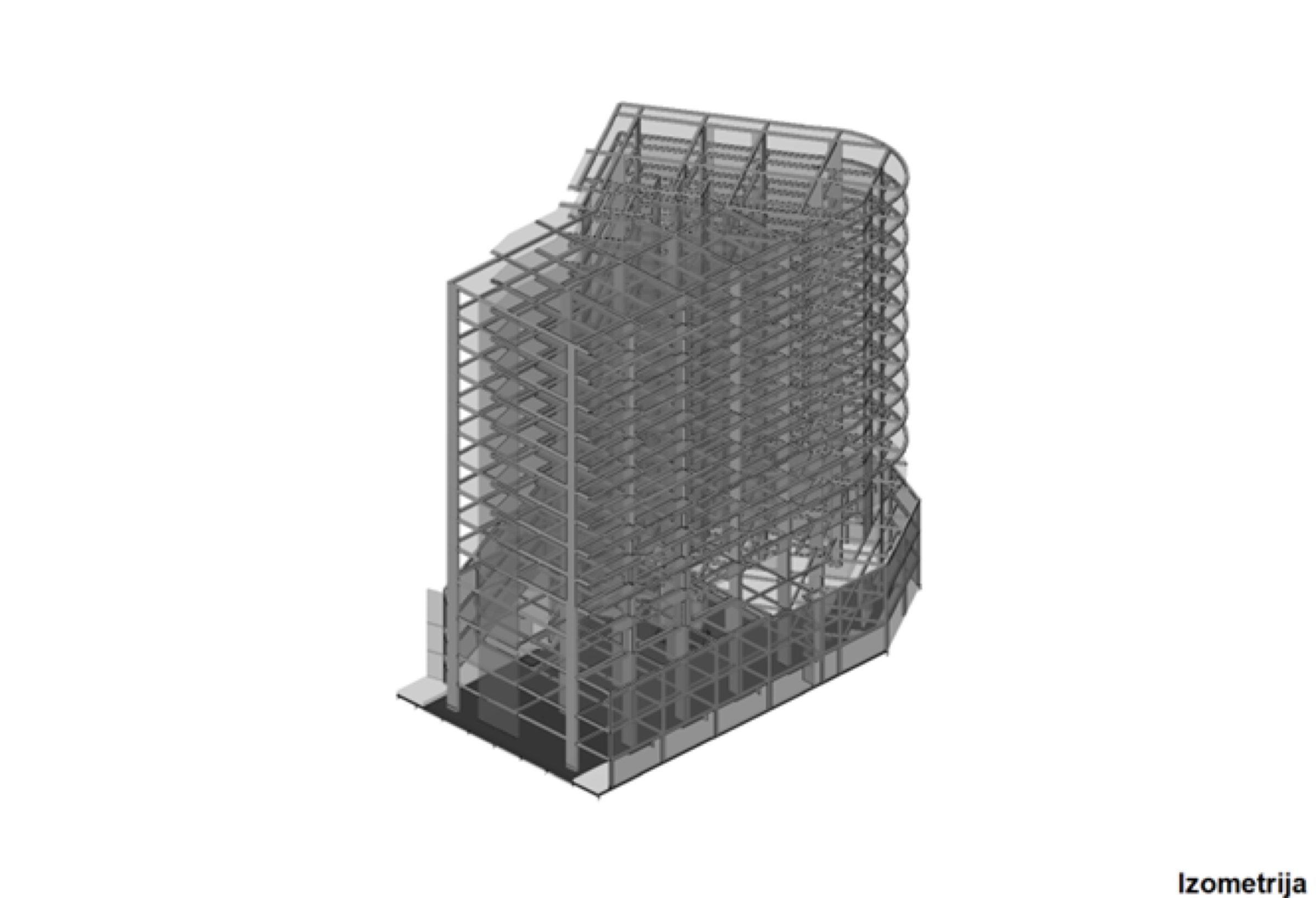3D model konstrukcije