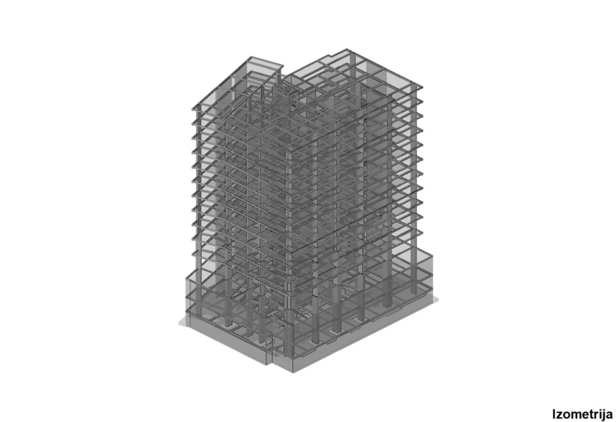 3D model konstrukcije