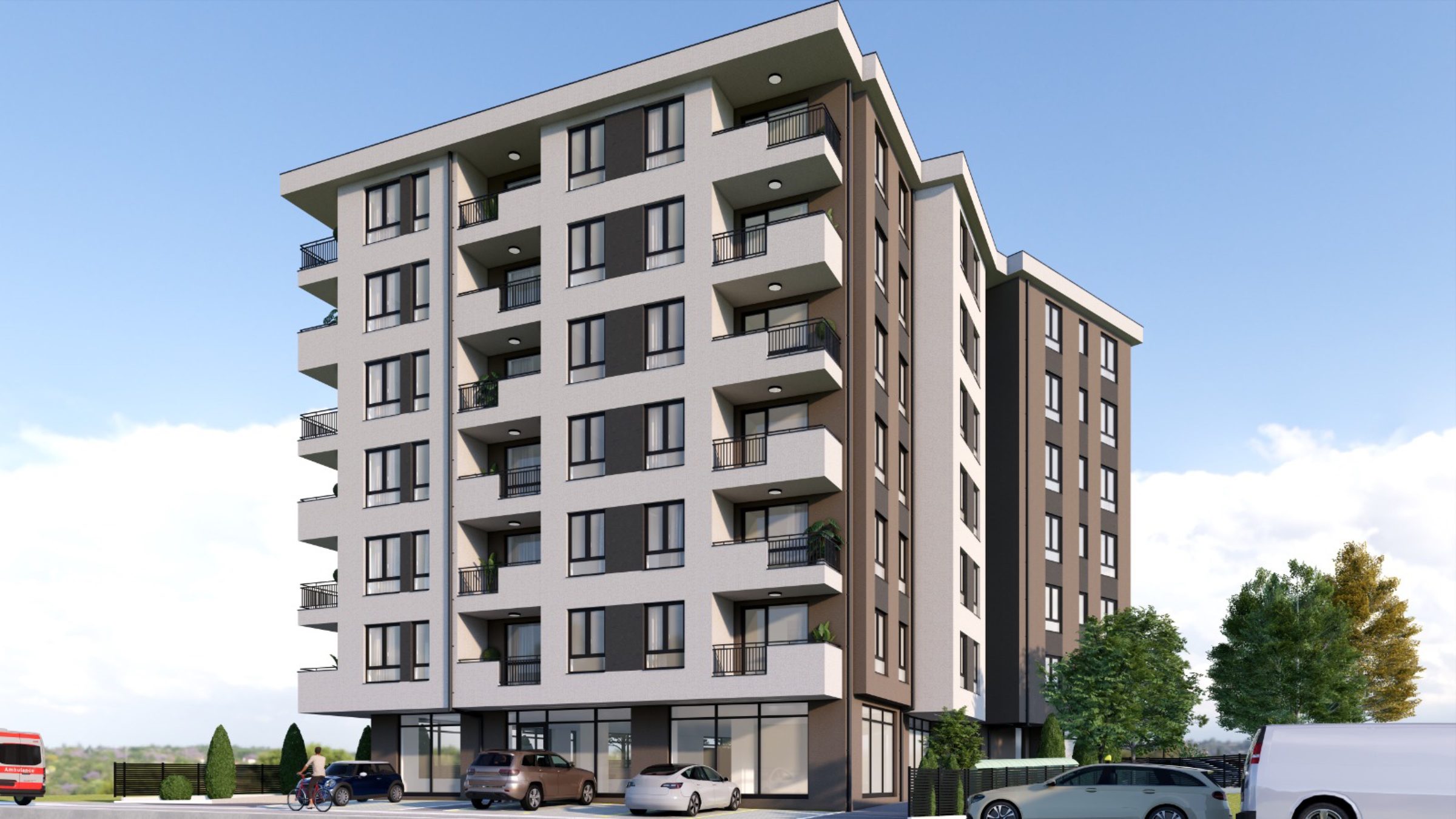 Stambeno-poslovni objekat 2xPo+P+6, Novi Pazar