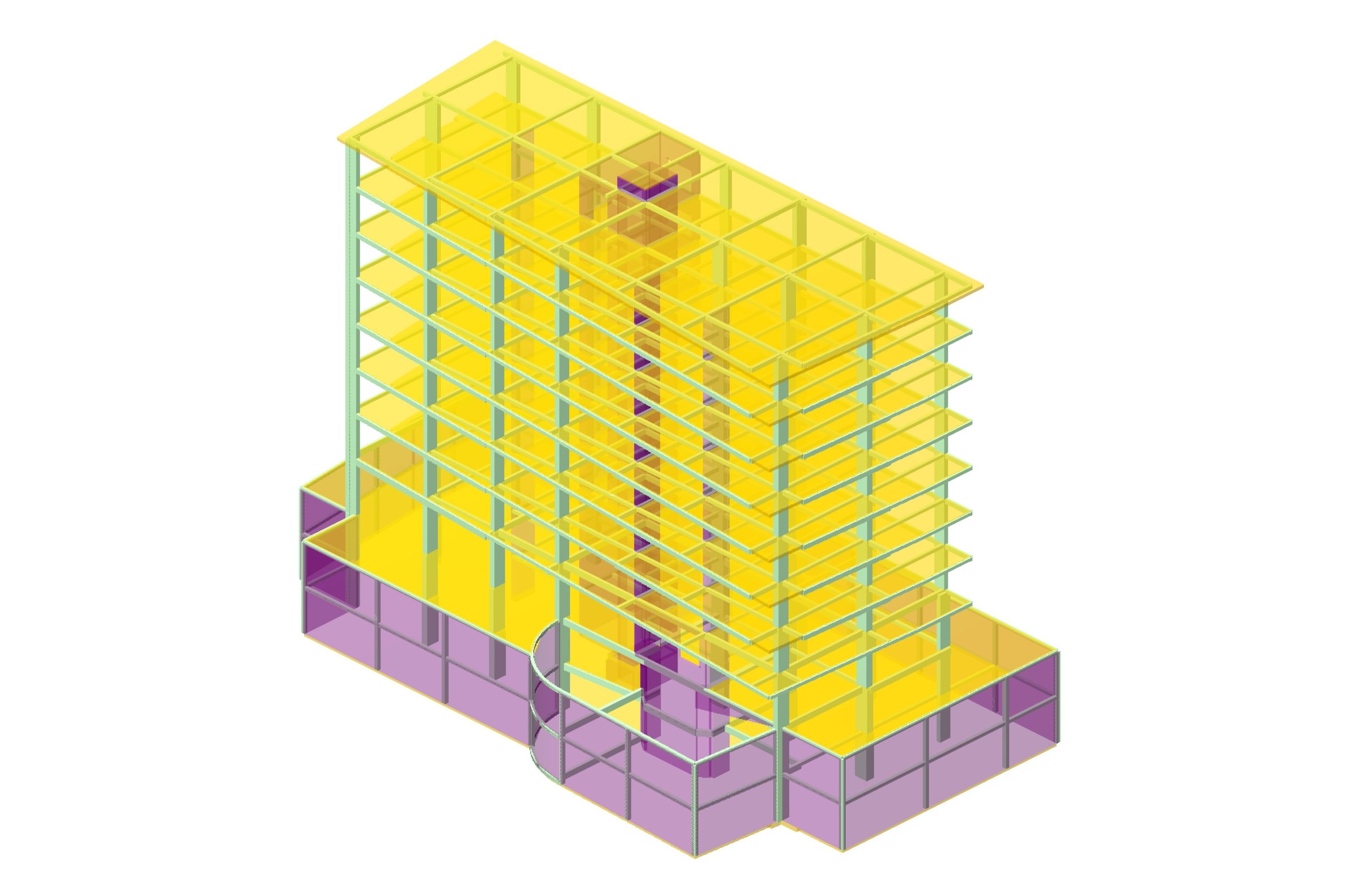 3D model konstrukcije