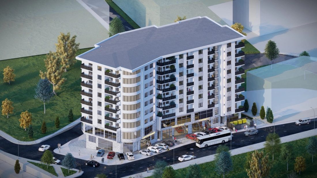 Stambeno-poslovni objekat 2xPo+P+8, Novi Pazar