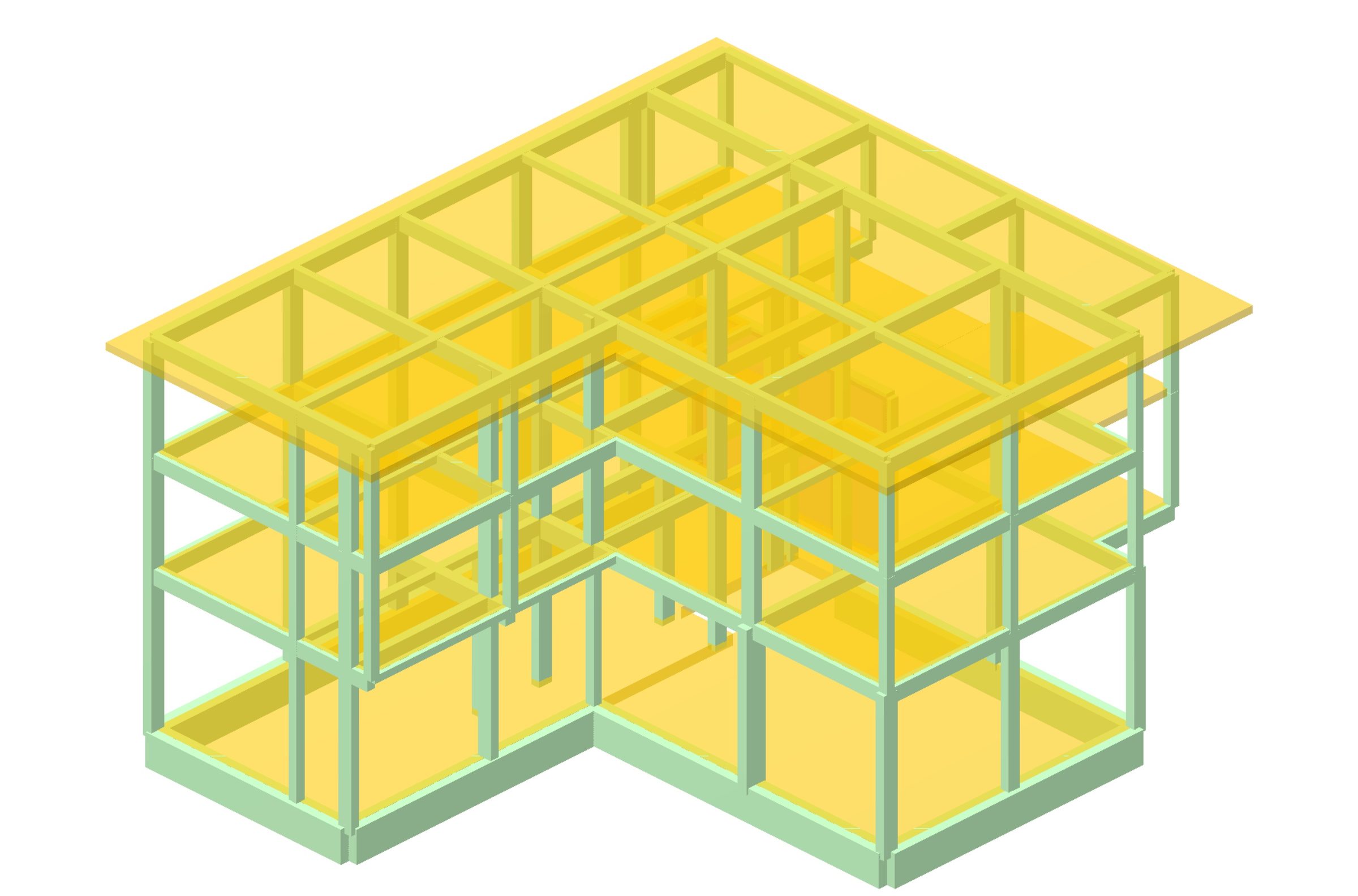 3D model konstrukcije