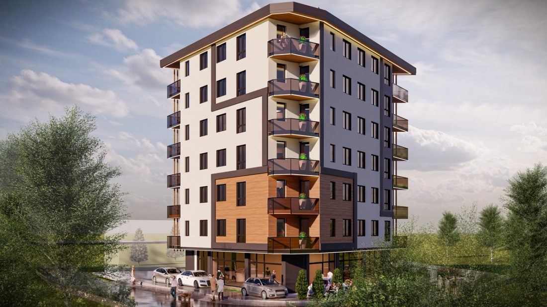 Stambeno-poslovni objekat Po+P+6, Novi Pazar