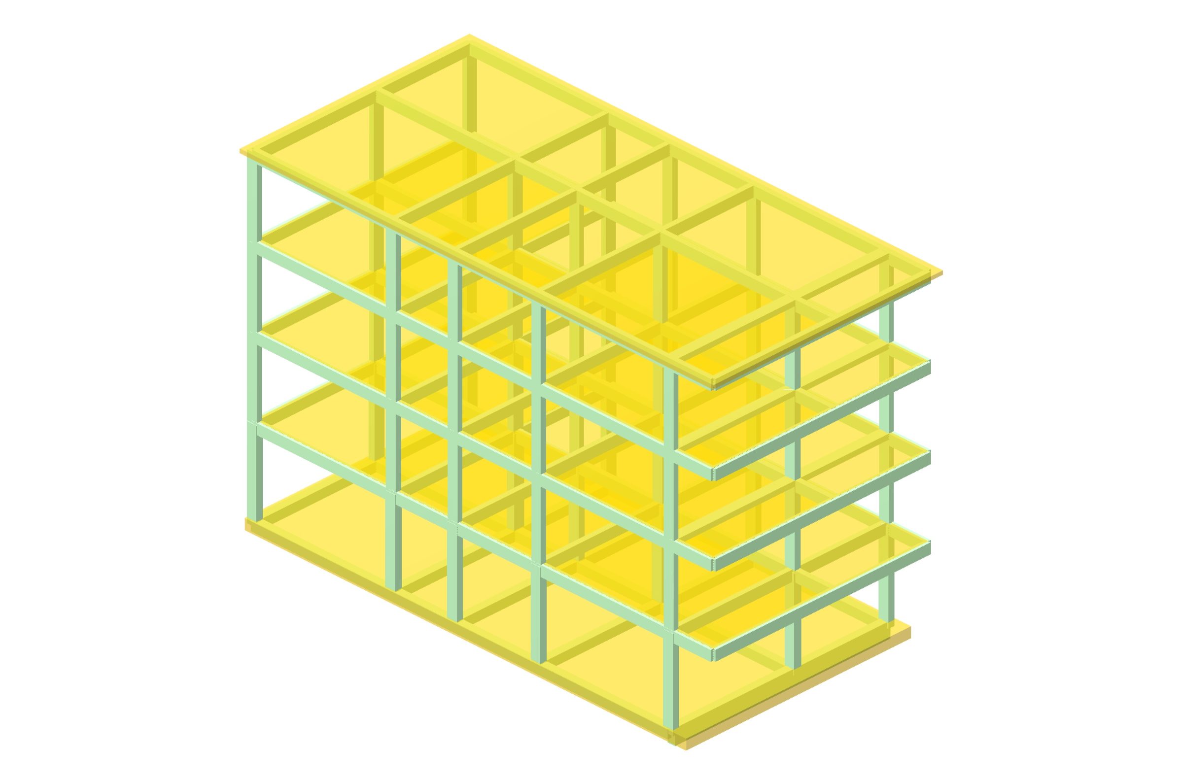 3D model konstrukcije