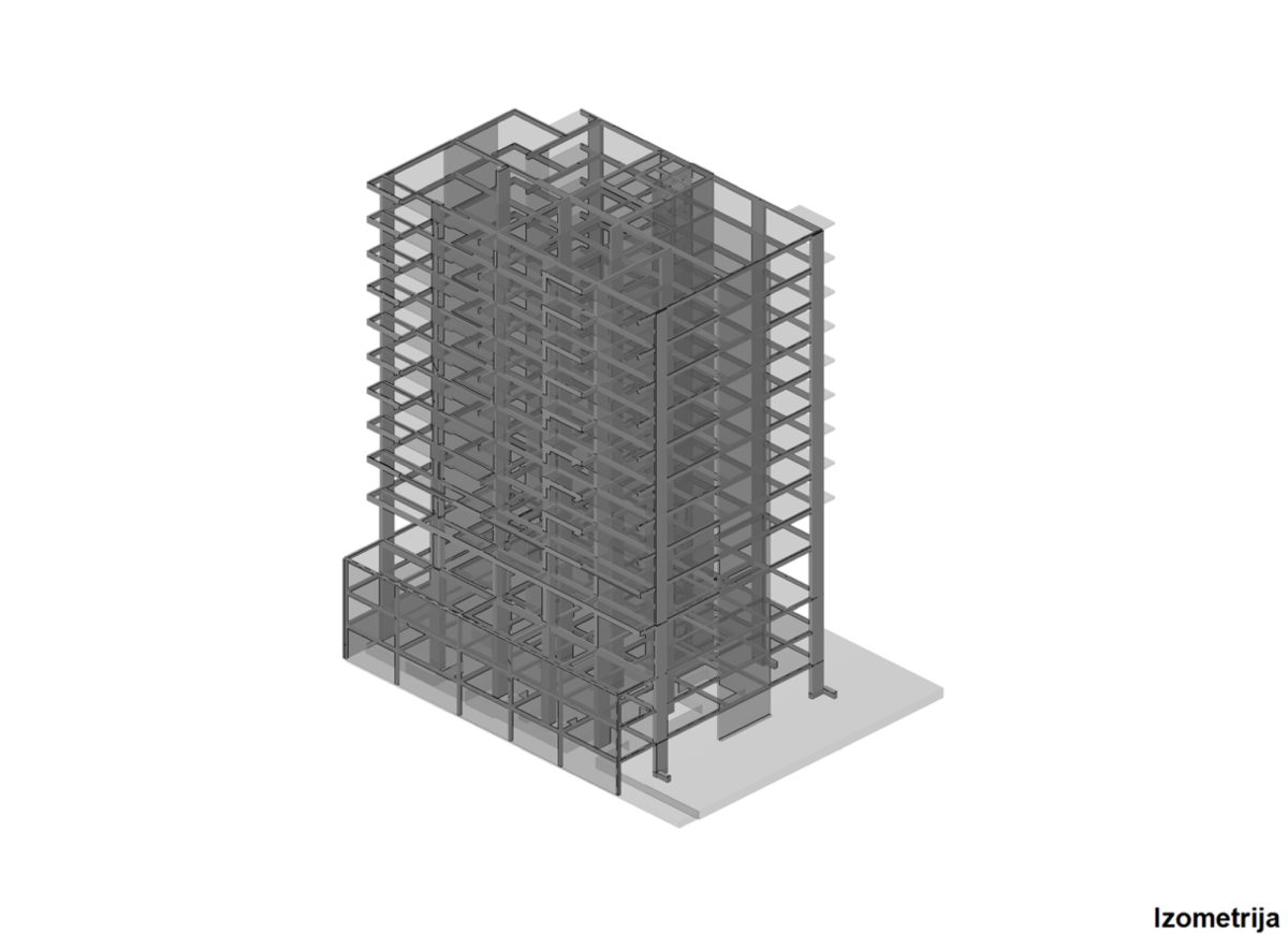 3D model konstrukcije
