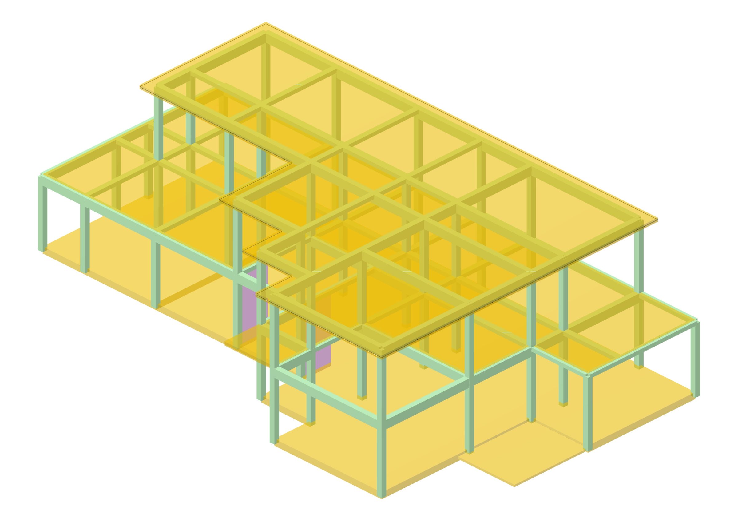 3D model konstrukcije