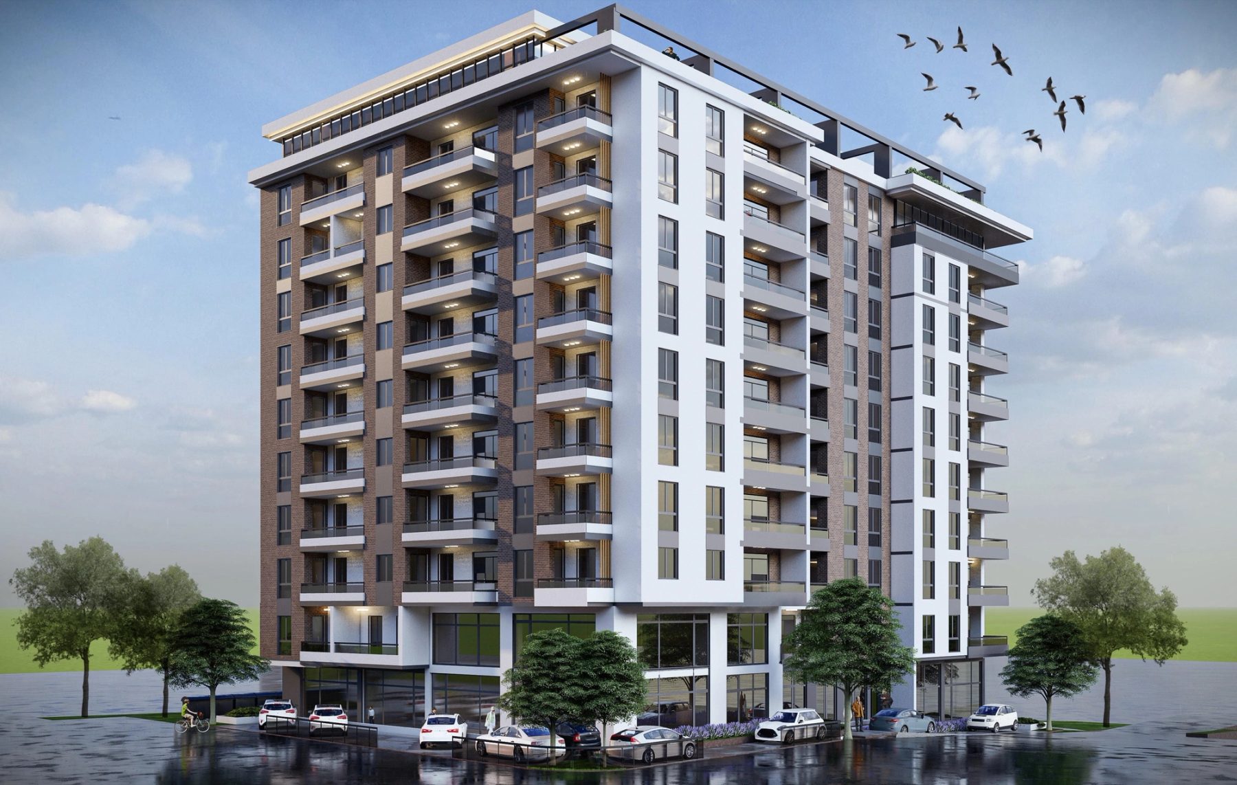 Stambeno-poslovni objekat 2xPo+P+10, Novi Pazar