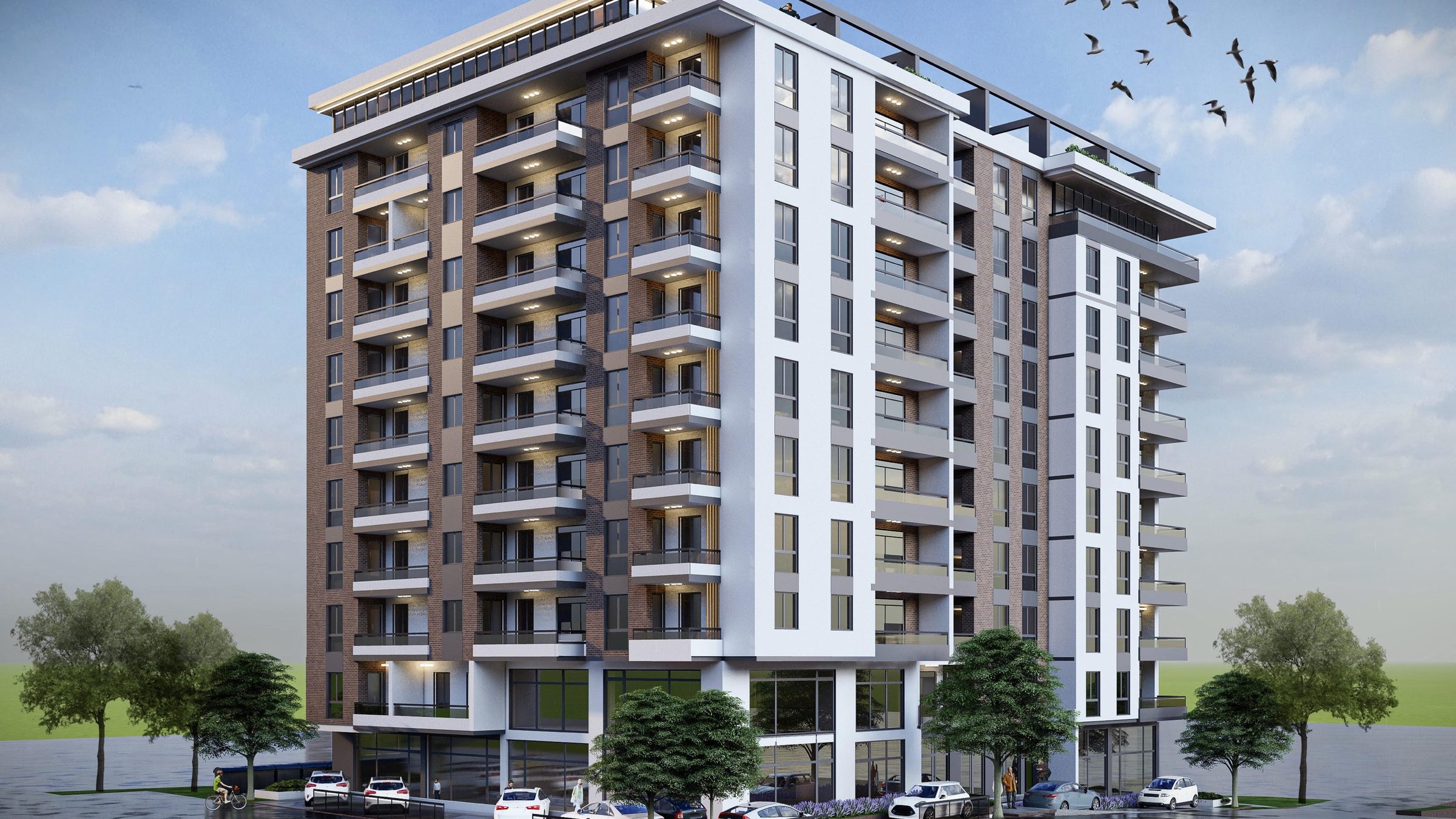 Stambeno-poslovni objekat 2xPo+P+10, Novi Pazar
