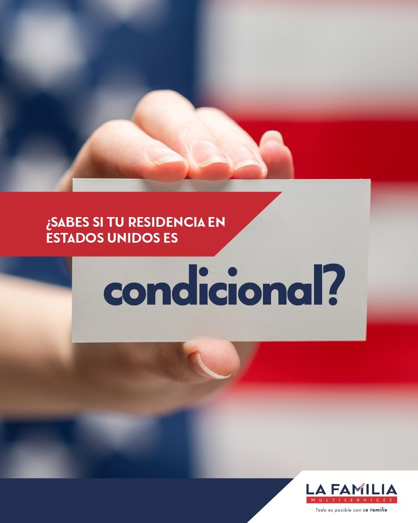 ¿Qué es la residencia permanente condicional?