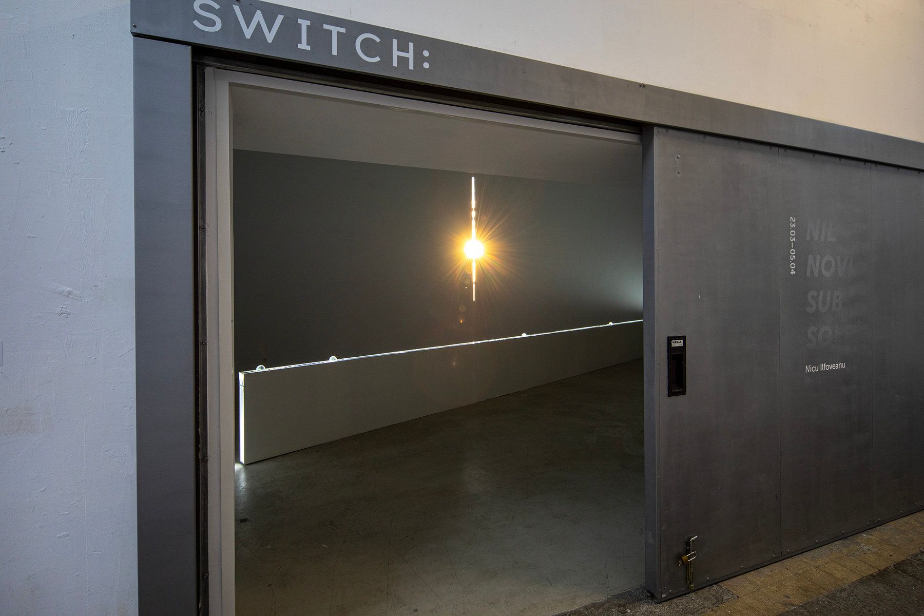 Casa Scânteii — NIL NOVE SUB SOLE — installation view 1