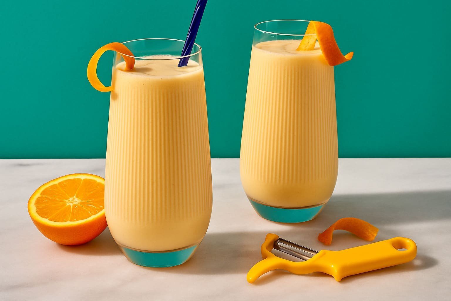 Šis baltyminis mango ir apelsinų kokteilis gali pakeisti tavo rytą