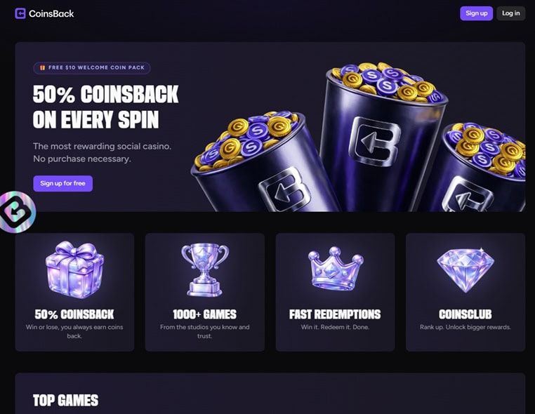 Welcome to CoinsBack Casino!