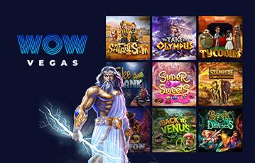A list of games available on WOW Vegas