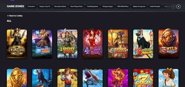 Play the best slots for free at The Win Zone