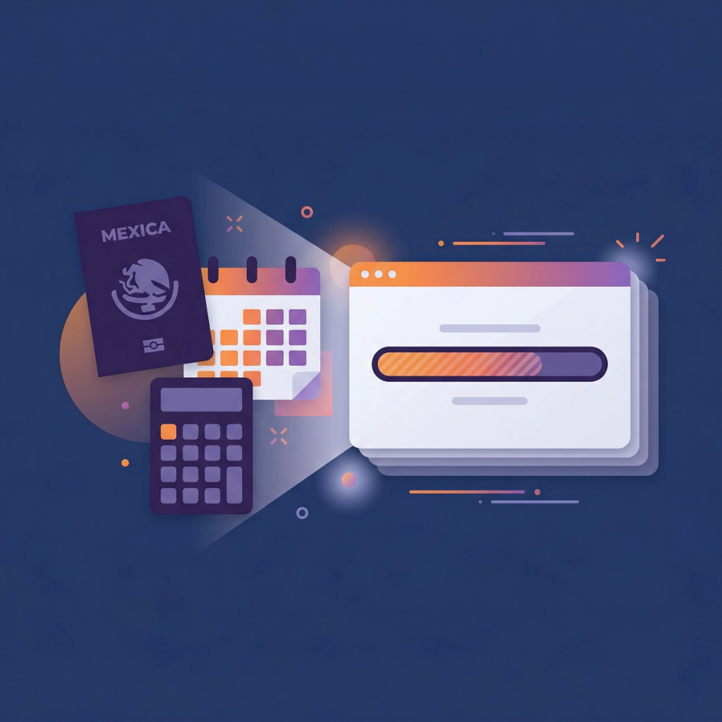 Immiva physical presence calculator interface