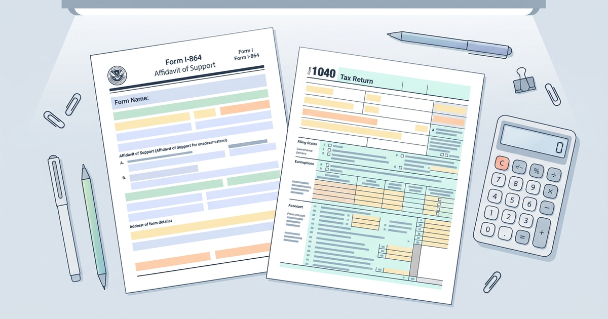 Most Form Form I-864 for I-485: 2026 Income Rules and Joint Sponsors