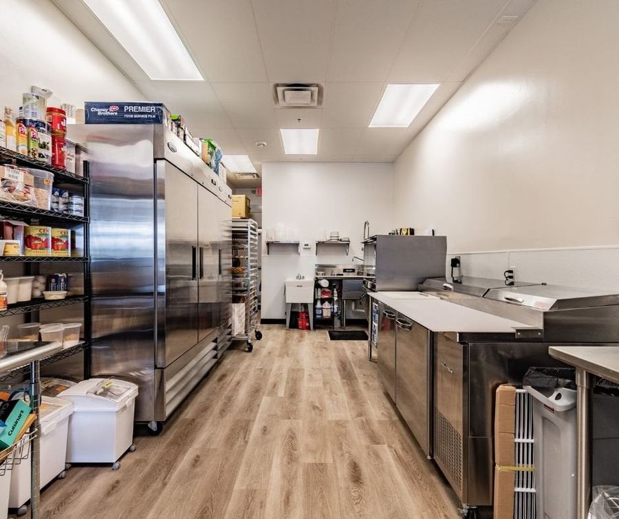 Graze street ami commercial kitchen stainless equipment — Graze Street renovation, Holmes Beach, FL