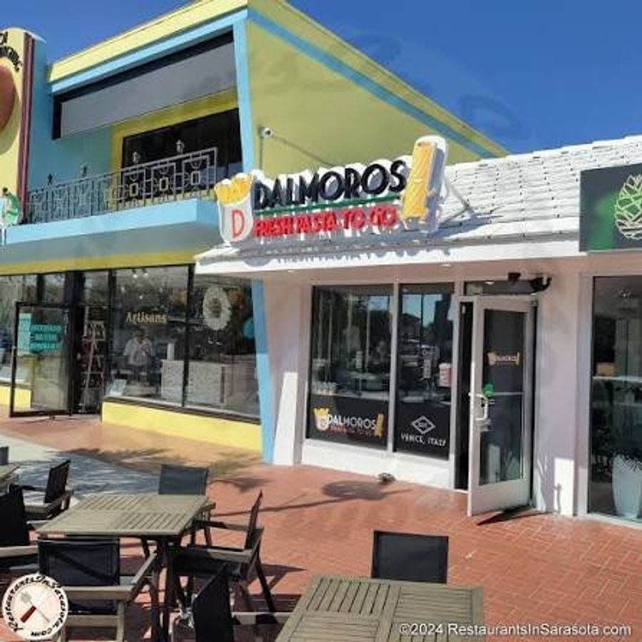Fresh pasta to go — Dalmoros restaurant renovation, Sarasota, FL