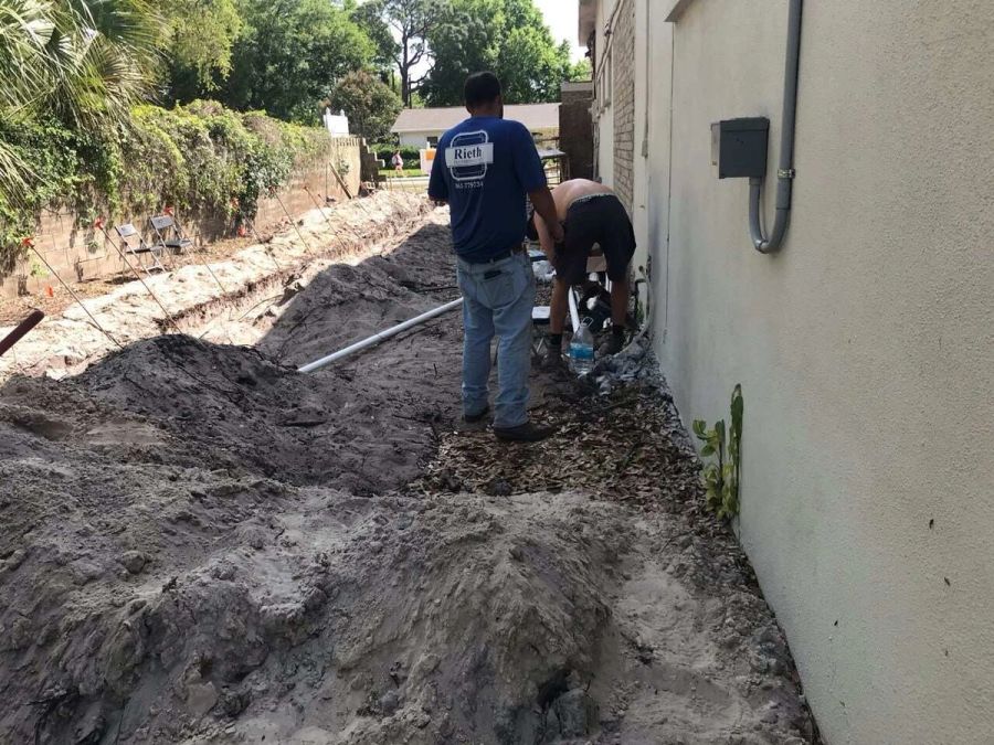 Foundation block wall rebar — Bradenton Research Center