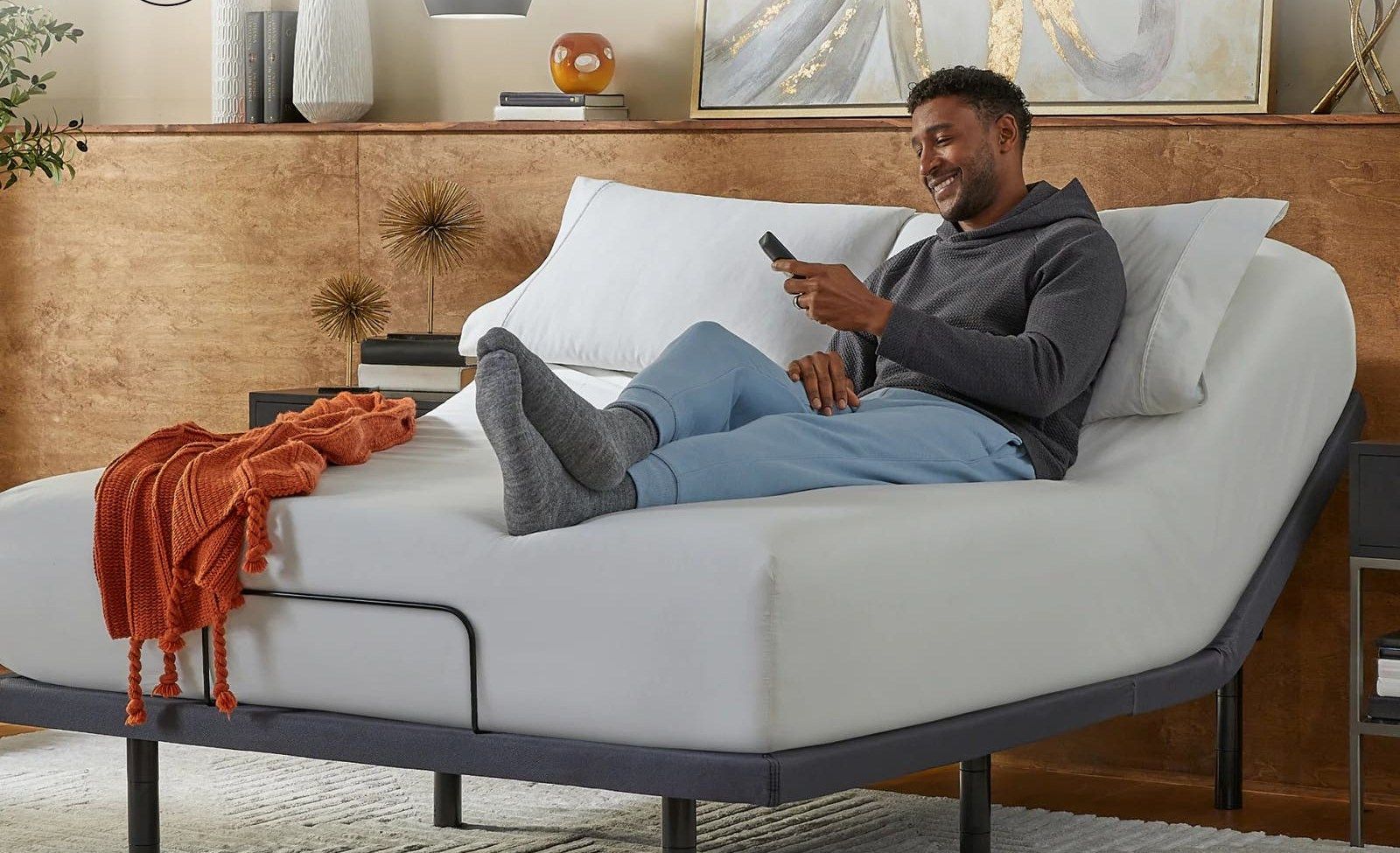 Man relaxing with the head of the bed raised on the Pearl base, holding the remote​​​​‌﻿‍﻿​‍​‍‌‍﻿﻿‌﻿​‍‌‍‍‌‌‍‌﻿‌‍‍‌‌‍﻿‍​‍​‍​﻿‍‍​‍​‍‌﻿​﻿‌‍​‌‌‍﻿‍‌‍‍‌‌﻿‌​‌﻿‍‌​‍﻿‍‌‍‍‌‌‍﻿﻿​‍​‍​‍﻿​​‍​‍‌‍‍​‌﻿​‍‌‍‌‌‌‍‌‍​‍​‍​﻿‍‍​‍​‍‌‍‍​‌﻿‌​‌﻿‌​‌﻿​​​﻿‍‍​‍﻿﻿​‍﻿﻿‌‍﻿​‌‍﻿﻿‌‍​﻿‌‍​‌‌‍﻿​‌‍‍​‌‍﻿﻿‌﻿​﻿‌﻿‌​​﻿‍‍​﻿​﻿​﻿​﻿​﻿​﻿​﻿​﻿​‍﻿﻿‌‍‍‌‌‍﻿‍‌﻿‌​‌‍‌‌‌‍﻿‍‌﻿‌​​‍﻿﻿‌‍‌‌‌‍‌​‌‍‍‌‌﻿‌​​‍﻿﻿‌‍﻿‌‌‍﻿﻿‌‍‌​‌‍‌‌​﻿﻿‌‌﻿​​‌﻿​‍‌‍‌‌‌﻿​﻿‌‍‌‌‌‍﻿‍‌﻿‌​‌‍​‌‌﻿‌​‌‍‍‌‌‍﻿﻿‌‍﻿‍​﻿‍﻿‌‍‍‌‌‍‌​​﻿﻿‌‌﻿​​‌﻿​‍‌‍﻿﻿‌‍‌​‌﻿‌‌‌‍​﻿‌﻿‌​​‍﻿‌‌‍﻿‌‌‍​‌‌‍﻿‍‌‍​‌‌﻿‌​‌‍‌‌‌‍‌‌​‍﻿‌‌﻿​﻿‌‍‌‌‌﻿​‍‌﻿‌​‌‍​‌​‍﻿‌‌‍​‍‌‍​‌‌﻿​﻿‌‍‌‌‌‍﻿​‌‍﻿﻿‌‍‌﻿‌‍‍‌‌‍​﻿​‍﻿‌‌﻿​​‌‍‌‌‌‍​‌‌﻿​‍‌‍﻿​​﻿‍﻿‌﻿‌​‌﻿‍‌‌﻿​​‌‍‌‌​﻿﻿‌‌﻿​​‌﻿​‍‌‍﻿﻿‌‍‌​‌﻿‌‌‌‍​﻿‌﻿‌​​﻿‍﻿‌﻿​​‌‍​‌‌﻿‌​‌‍‍​​﻿﻿‌‌‍‍‌‌‍﻿‌‌‍​‌‌‍‌﻿‌‍‌‌‌﻿​﻿​‍‌‌​﻿‌‌‌​​‍‌‌﻿﻿‌‍‍﻿‌‍‌‌‌﻿‍‌​‍‌‌​﻿​﻿‌​‌​​‍‌‌​﻿​﻿‌​‌​​‍‌‌​﻿​‍​﻿​‍‌‍​‌​﻿​﻿​﻿‍‌‌‍​‌‌‍‌​‌‍​﻿​﻿‌﻿‌‍‌‌​﻿​‍‌‍​﻿‌‍​﻿‌‍‌​​‍‌‌​﻿​‍​﻿​‍​‍‌‌​﻿‌‌‌​‌​​‍﻿‍‌‍​‌‌‍﻿​‌﻿‌​​﻿﻿﻿‌‍​‍‌‍​‌‌﻿​﻿‌‍‌‌‌‌‌‌‌﻿​‍‌‍﻿​​﻿﻿‌‌‍‍​‌﻿‌​‌﻿‌​‌﻿​​​‍‌‌​﻿​﻿‌​​‌​‍‌‌​﻿​‍‌​‌‍​‍‌‌​﻿​‍‌​‌‍‌‍﻿​‌‍﻿﻿‌‍​﻿‌‍​‌‌‍﻿​‌‍‍​‌‍﻿﻿‌﻿​﻿‌﻿‌​​‍‌‌​﻿​﻿‌​​‌​﻿​﻿​﻿​﻿​﻿​﻿​﻿​﻿​‍‌‍‌‍‍‌‌‍‌​​﻿﻿‌‌﻿​​‌﻿​‍‌‍﻿﻿‌‍‌​‌﻿‌‌‌‍​﻿‌﻿‌​​‍﻿‌‌‍﻿‌‌‍​‌‌‍﻿‍‌‍​‌‌﻿‌​‌‍‌‌‌‍‌‌​‍﻿‌‌﻿​﻿‌‍‌‌‌﻿​‍‌﻿‌​‌‍​‌​‍﻿‌‌‍​‍‌‍​‌‌﻿​﻿‌‍‌‌‌‍﻿​‌‍﻿﻿‌‍‌﻿‌‍‍‌‌‍​﻿​‍﻿‌‌﻿​​‌‍‌‌‌‍​‌‌﻿​‍‌‍﻿​​‍‌‍‌﻿‌​‌﻿‍‌‌﻿​​‌‍‌‌​﻿﻿‌‌﻿​​‌﻿​‍‌‍﻿﻿‌‍‌​‌﻿‌‌‌‍​﻿‌﻿‌​​‍‌‍‌﻿​​‌‍​‌‌﻿‌​‌‍‍​​﻿﻿‌‌‍‍‌‌‍﻿‌‌‍​‌‌‍‌﻿‌‍‌‌‌﻿​﻿​‍‌‌​﻿‌‌‌​​‍‌‌﻿﻿‌‍‍﻿‌‍‌‌‌﻿‍‌​‍‌‌​﻿​﻿‌​‌​​‍‌‌​﻿​﻿‌​‌​​‍‌‌​﻿​‍​﻿​‍‌‍​‌​﻿​﻿​﻿‍‌‌‍​‌‌‍‌​‌‍​﻿​﻿‌﻿‌‍‌‌​﻿​‍‌‍​﻿‌‍​﻿‌‍‌​​‍‌‌​﻿​‍​﻿​‍​‍‌‌​﻿‌‌‌​‌​​‍﻿‍‌‍​‌‌‍﻿​‌﻿‌​​‍‌‍‌﻿​​‌‍‌‌‌﻿​‍‌﻿​﻿‌﻿​​‌‍‌‌‌‍​﻿‌﻿‌​‌‍‍‌‌﻿‌‍‌‍‌‌​﻿﻿‌‌﻿​​‌﻿‌‌‌‍​‍‌‍﻿​‌‍‍‌‌﻿​﻿‌‍‍​‌‍‌‌‌‍‌​​‍​‍‌﻿﻿‌