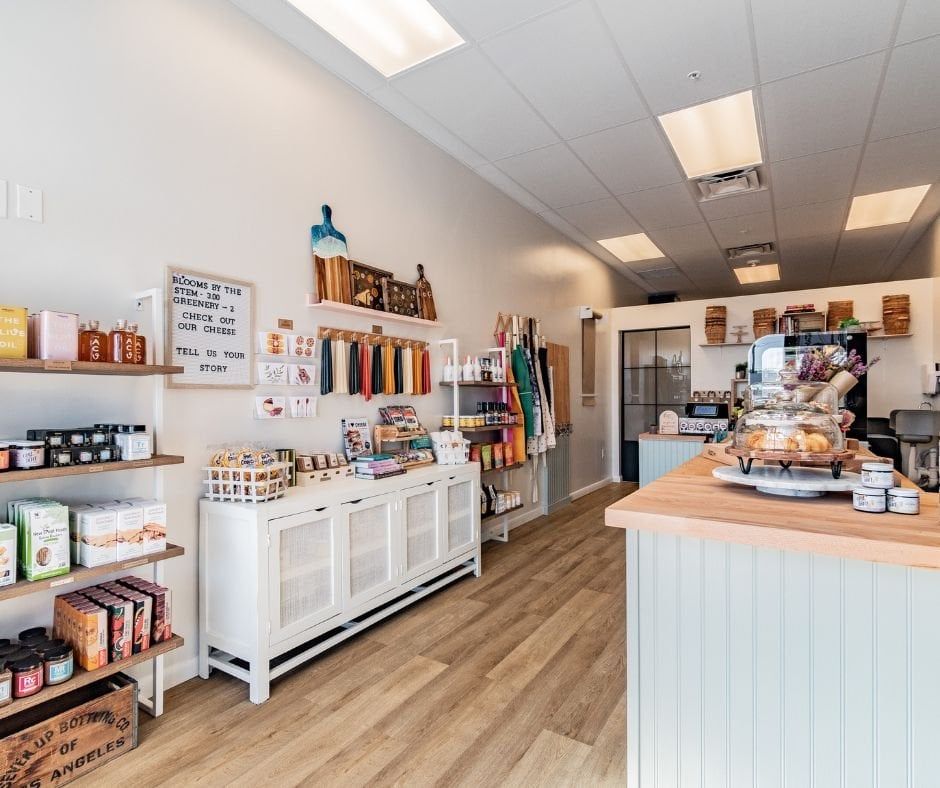Graze street ami retail shop interior specialty foods — Graze Street renovation, Holmes Beach, FL