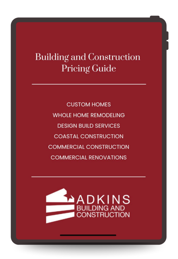 Adkins Building and Construction Cost Guide Graphic