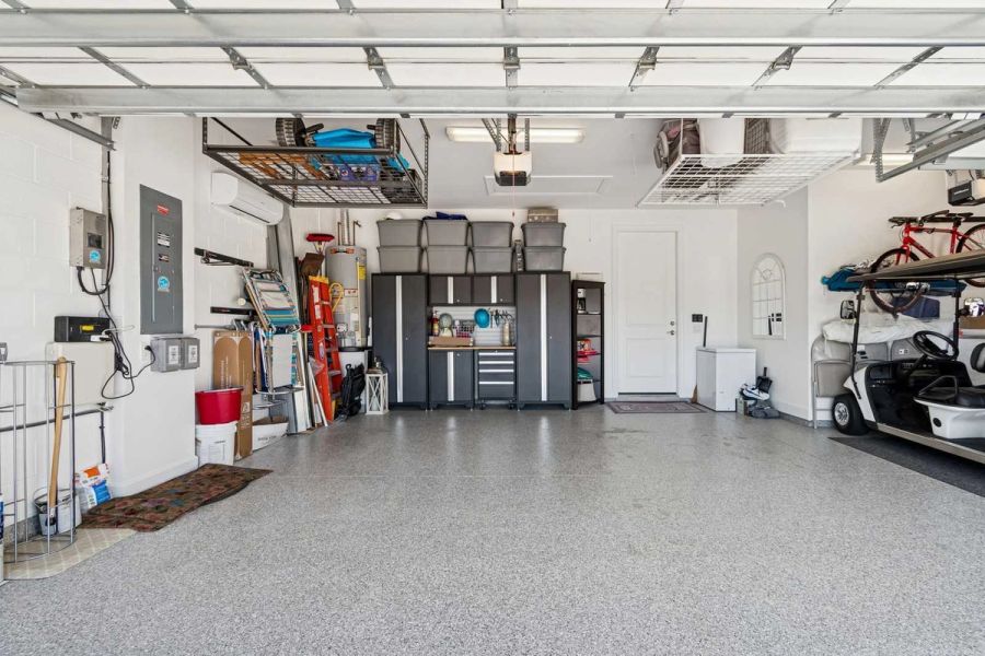 Garage storage cabinets — Whole-home renovation, Bradenton