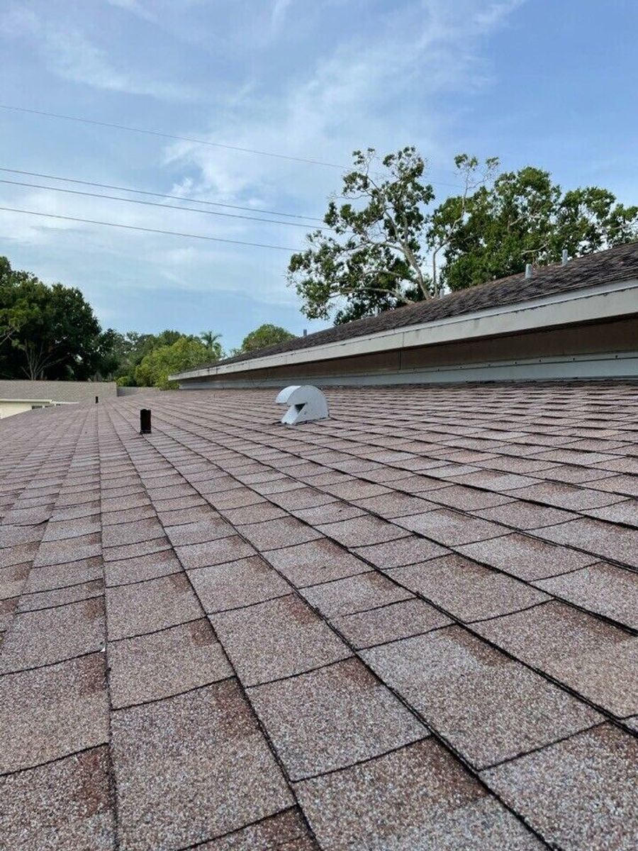 Roof shingles inspection — Bradenton Research Center