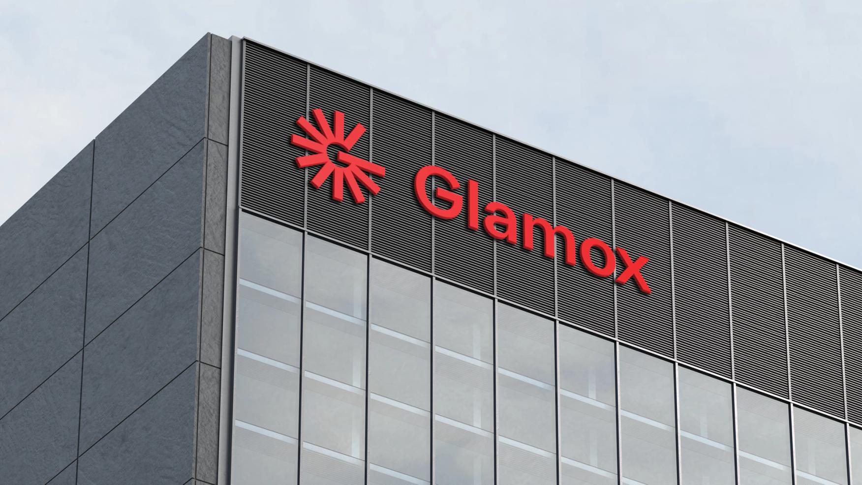 Glamox signage on a building