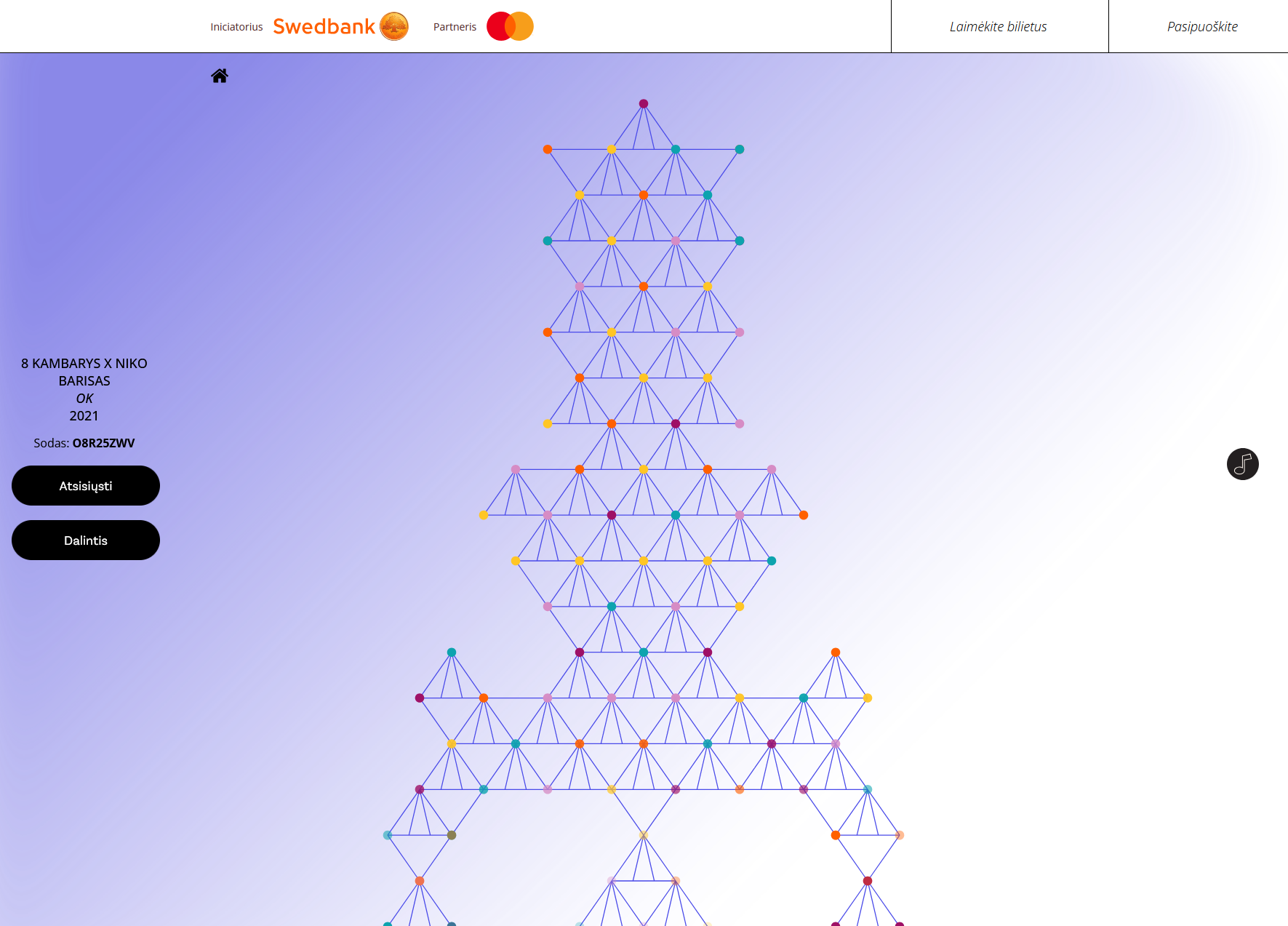 Swedbank national straw tree