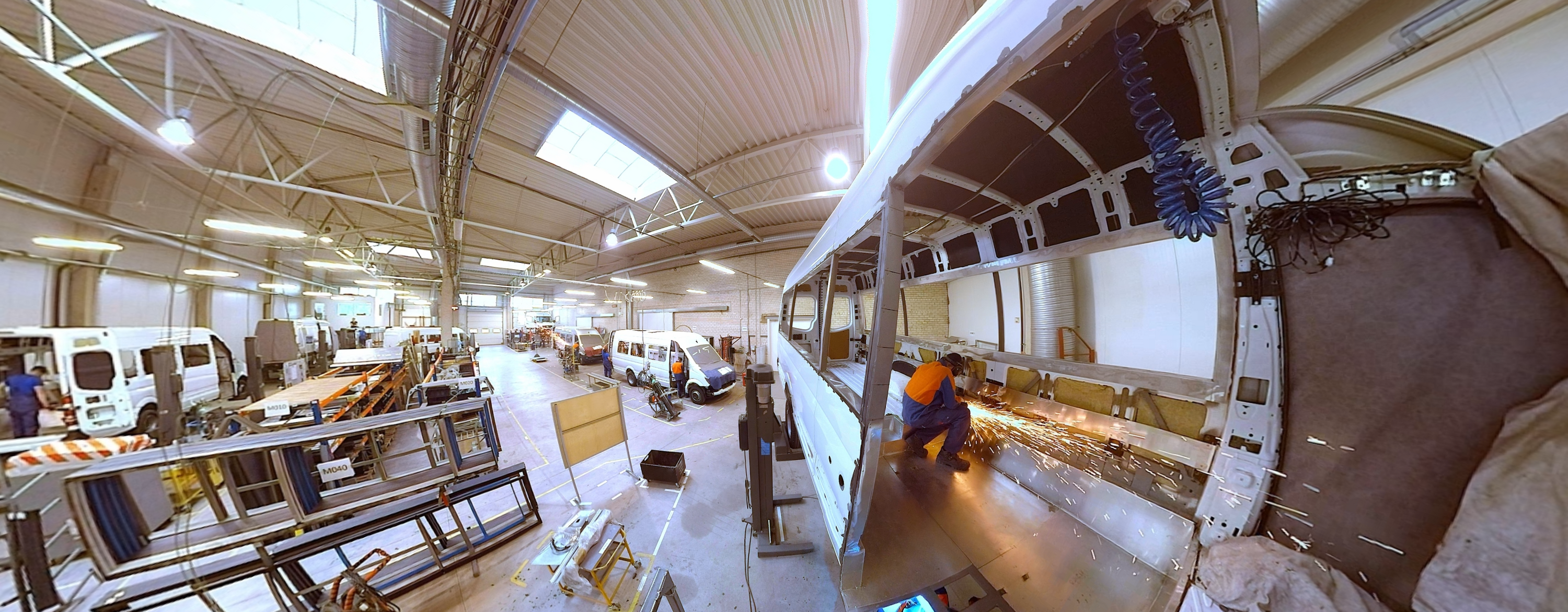 Virtual factory tour