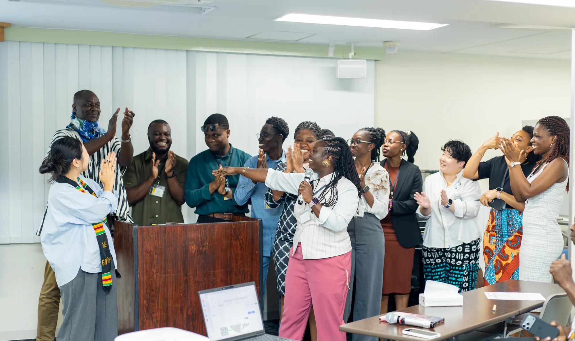 The organizing team of the 10th Anniversary Symposium celebrating together