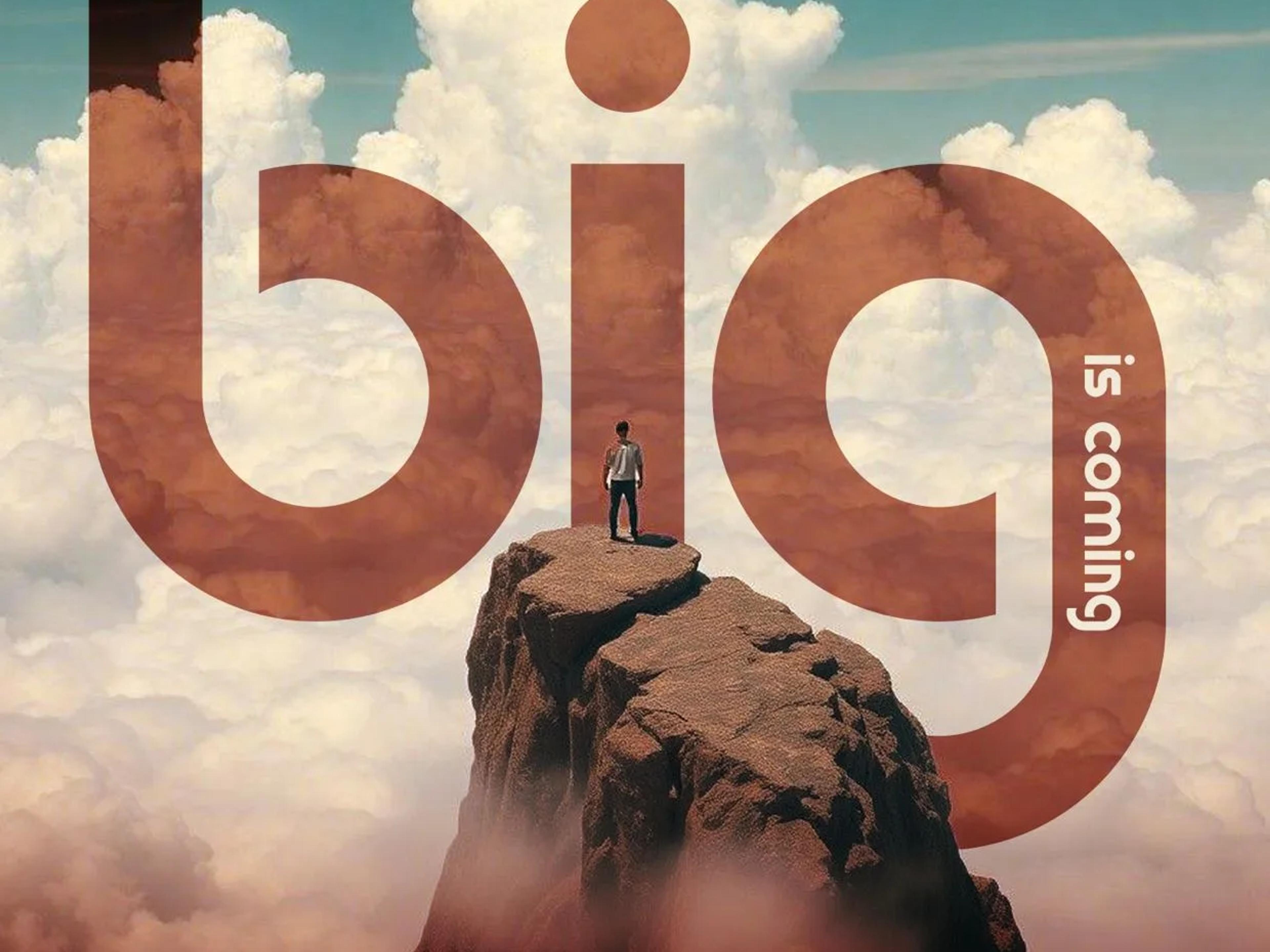 Flyer for Christian Divine Church: Something big is coming