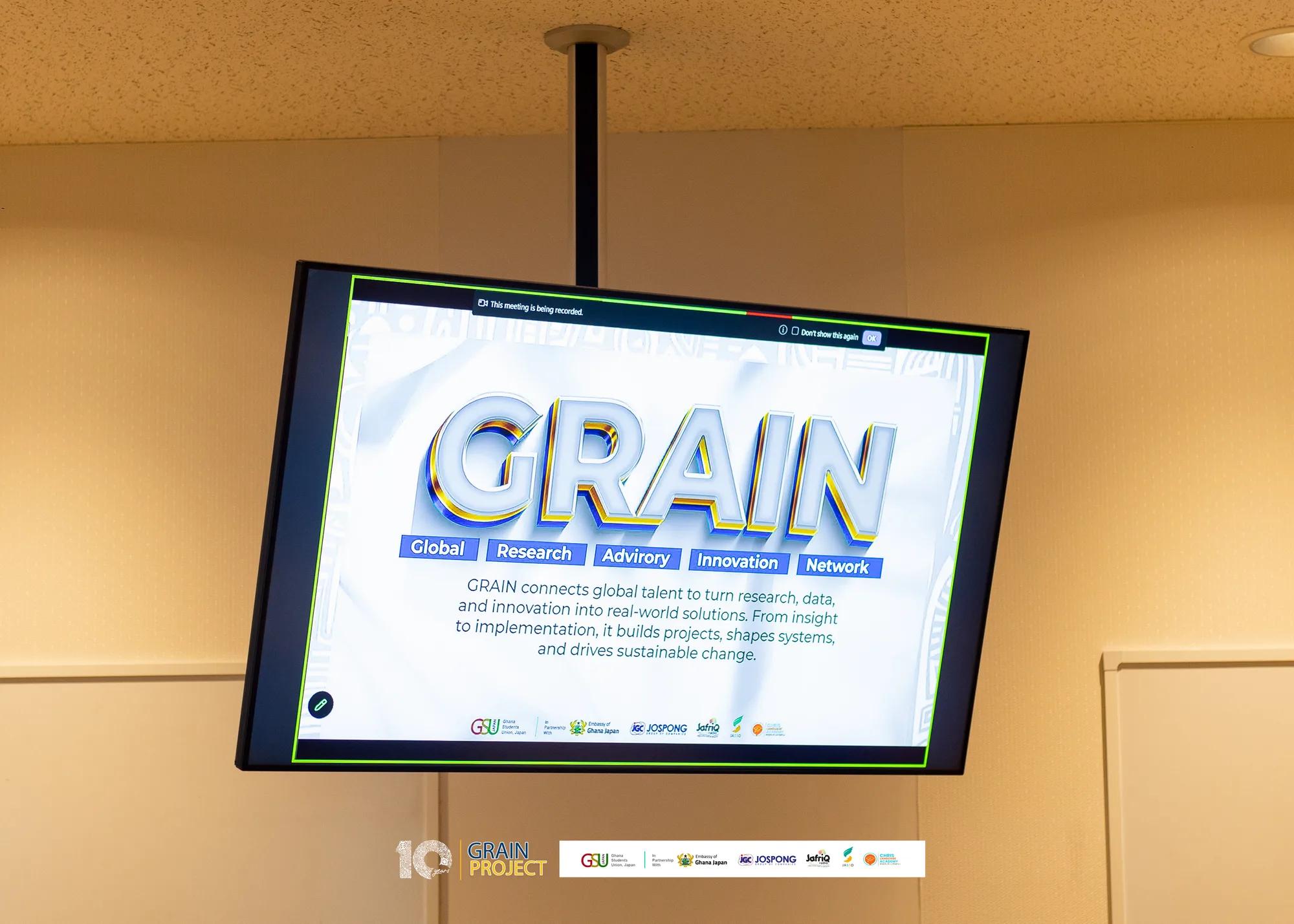 GRAIN: the Global Research, Advisory and Innovation Network