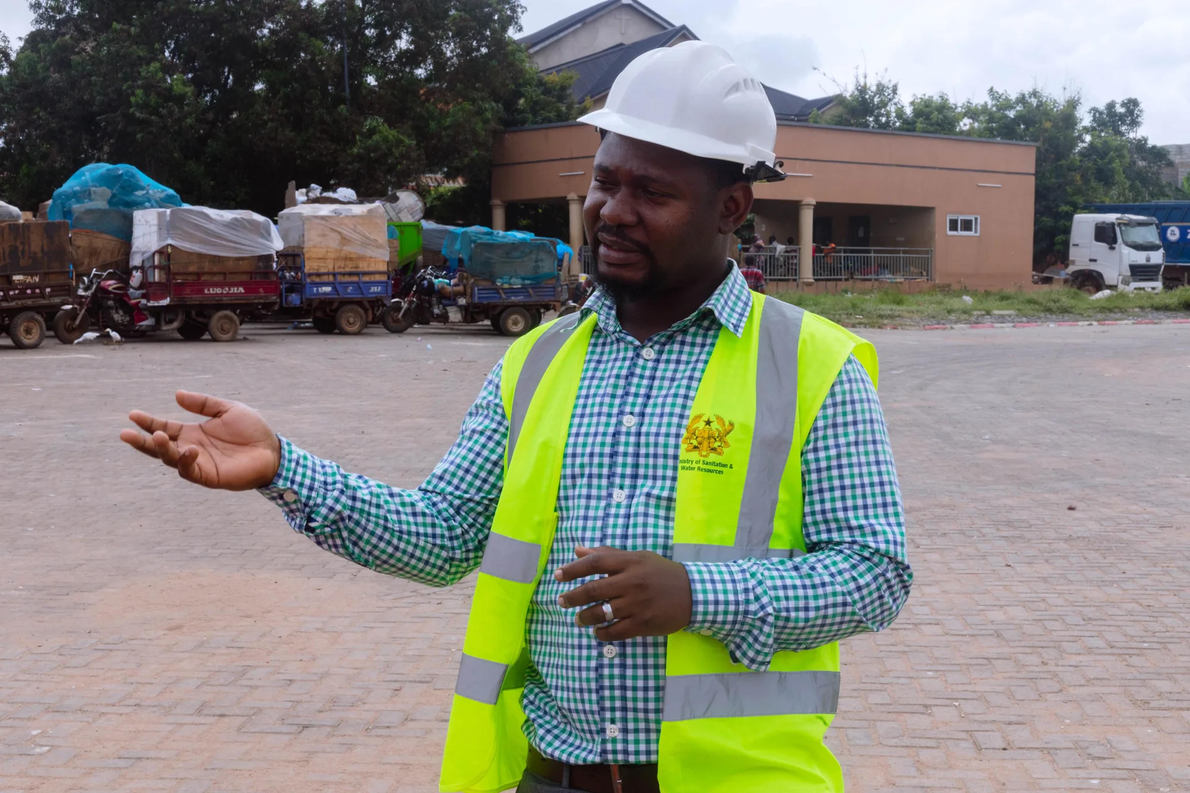 A guide explaining how the transfer station works